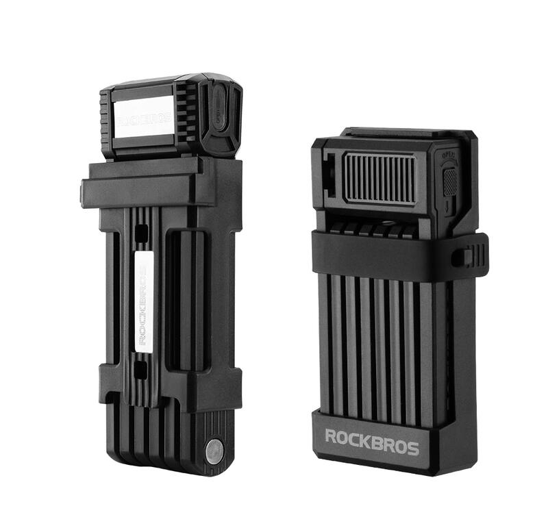 Mountain Bike/Road Bike Folding Lock Portable, Rust-proof and Anti-theft