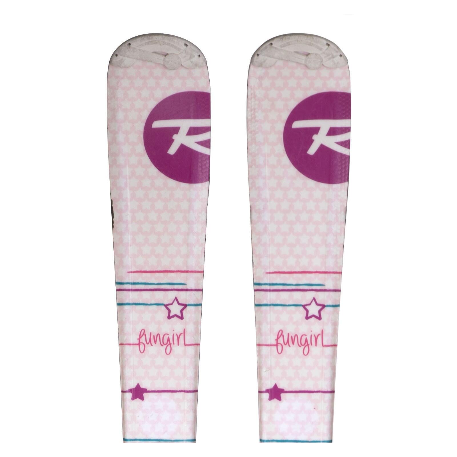 RECONDITIONNE - Ski Junior Rossignol Fun Girl + Fixations 5/5