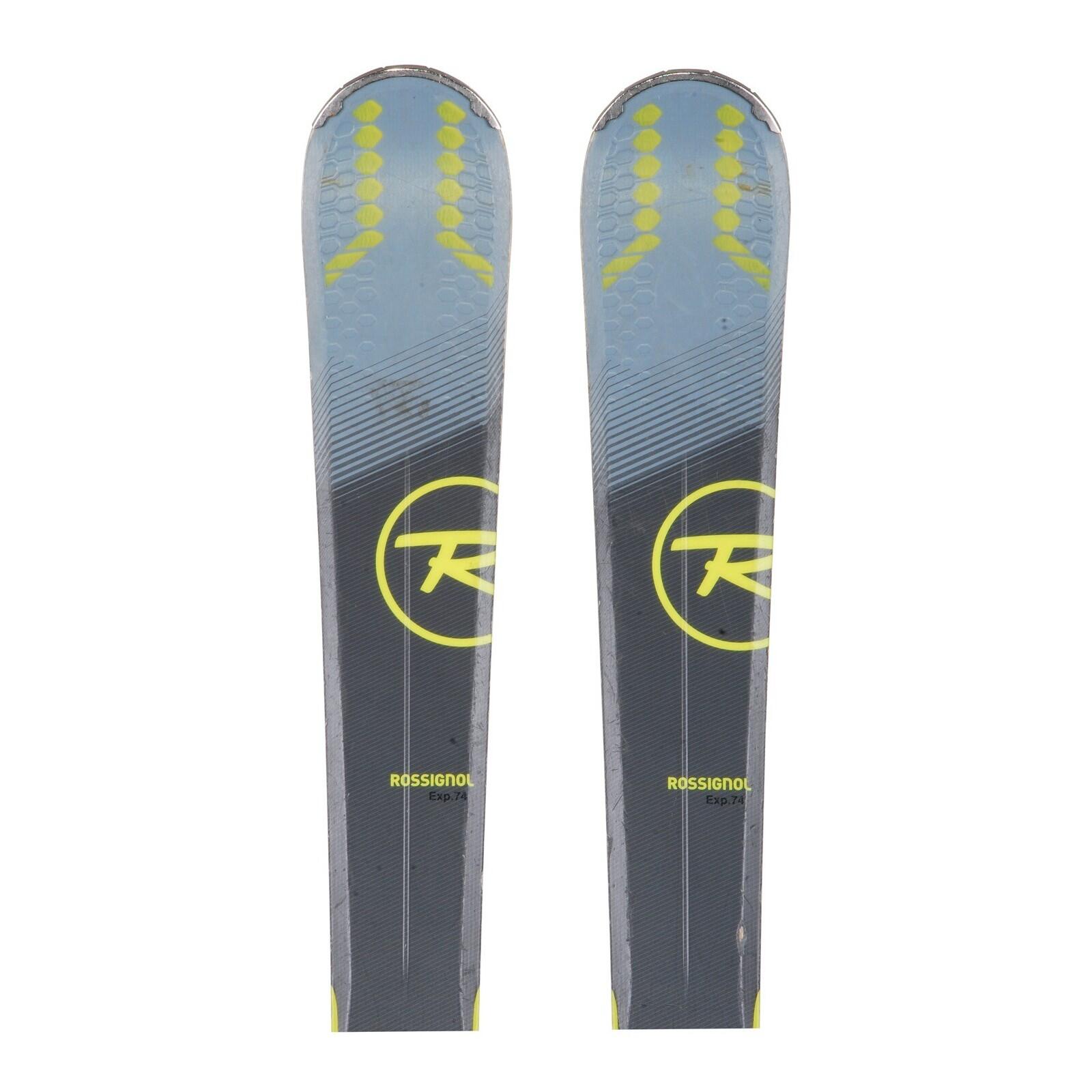 RECONDITIONNE - Ski Rossignol Experience 74 + Fixations 2/4