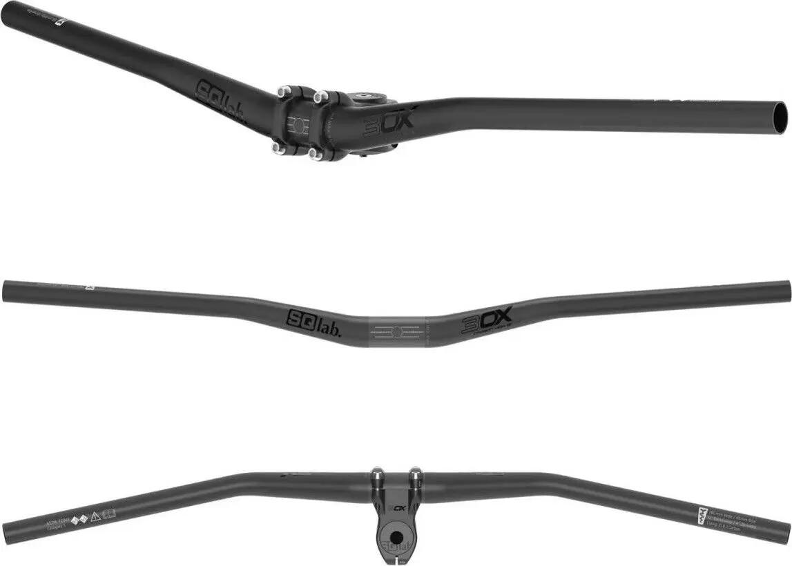 SQlab 3OX Carbon 12 ° Lenker 31,8 mm 780 mm Schwarz 4/4