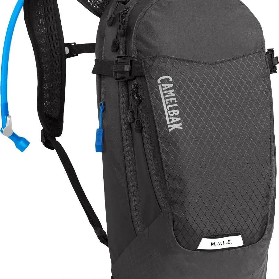 Camelbak M.U.L.E. 12L Hydration Pack + 3L Water Bladder Black/Dark Gray Women's