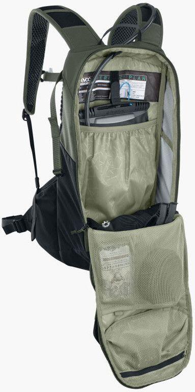 Sac à Dos Evoc Ride 12L + Poche d'Hydratation 2L Vert/Noir 5/7
