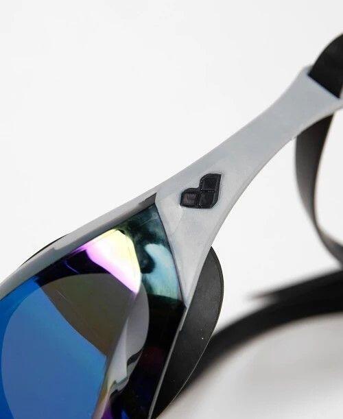 Arena Cobra Edge Swipe Schwimmbrille Verspiegelte Gläser Blau Grau Schwarz 5/12