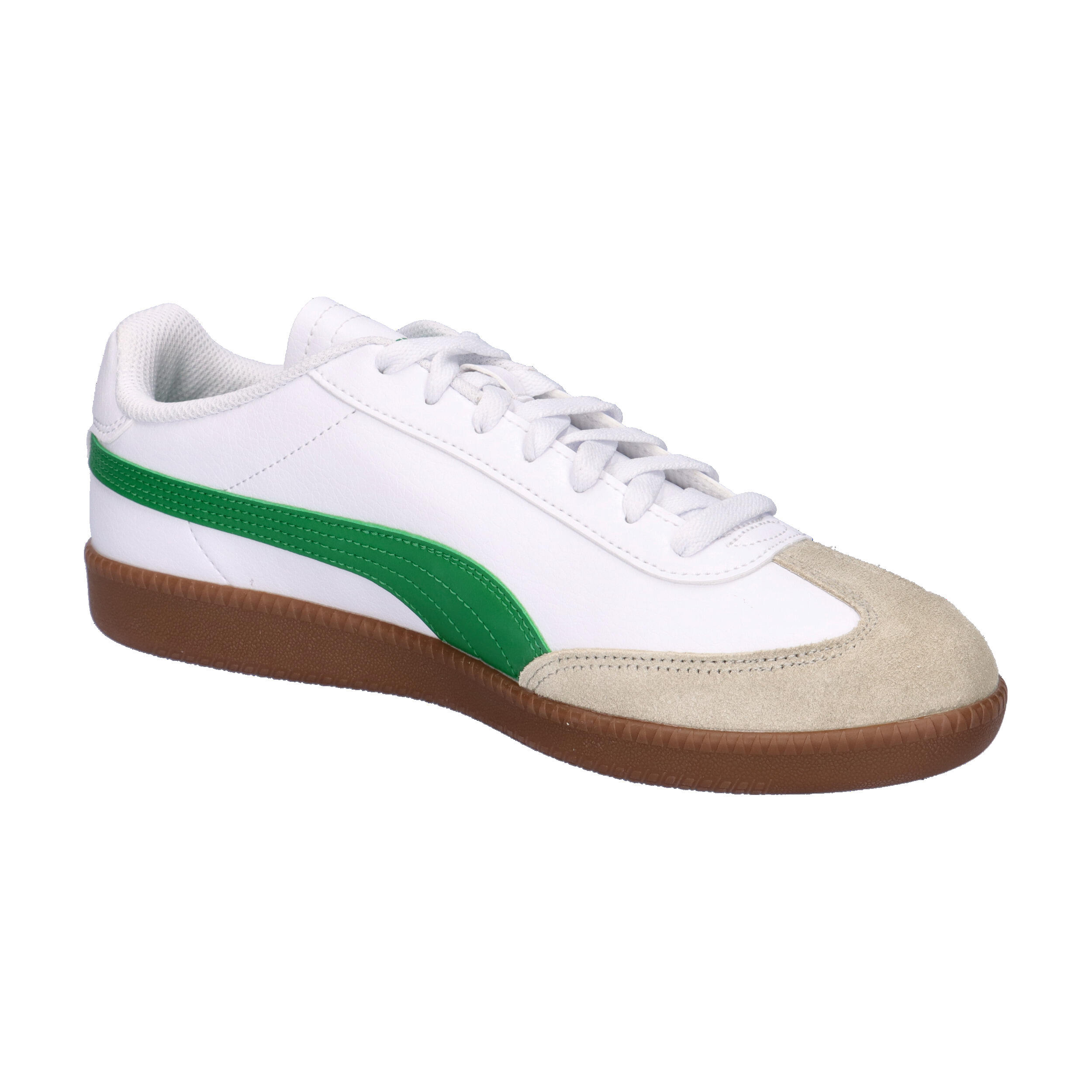 Puma 9-T Unisex Sneaker Turnschuhe 398174 18 weiss/hellgrün 8/15