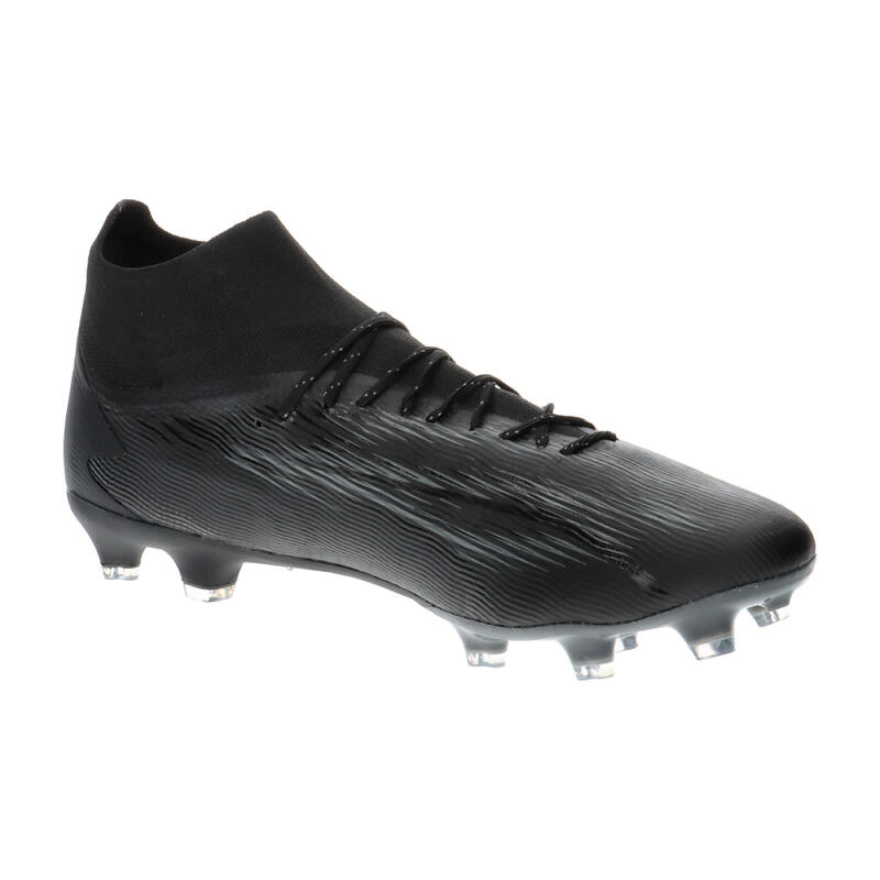 Ghete de fotbal ULTRA PRO FG/AG pentru bărbați PUMA Black Copper Rose Metallic