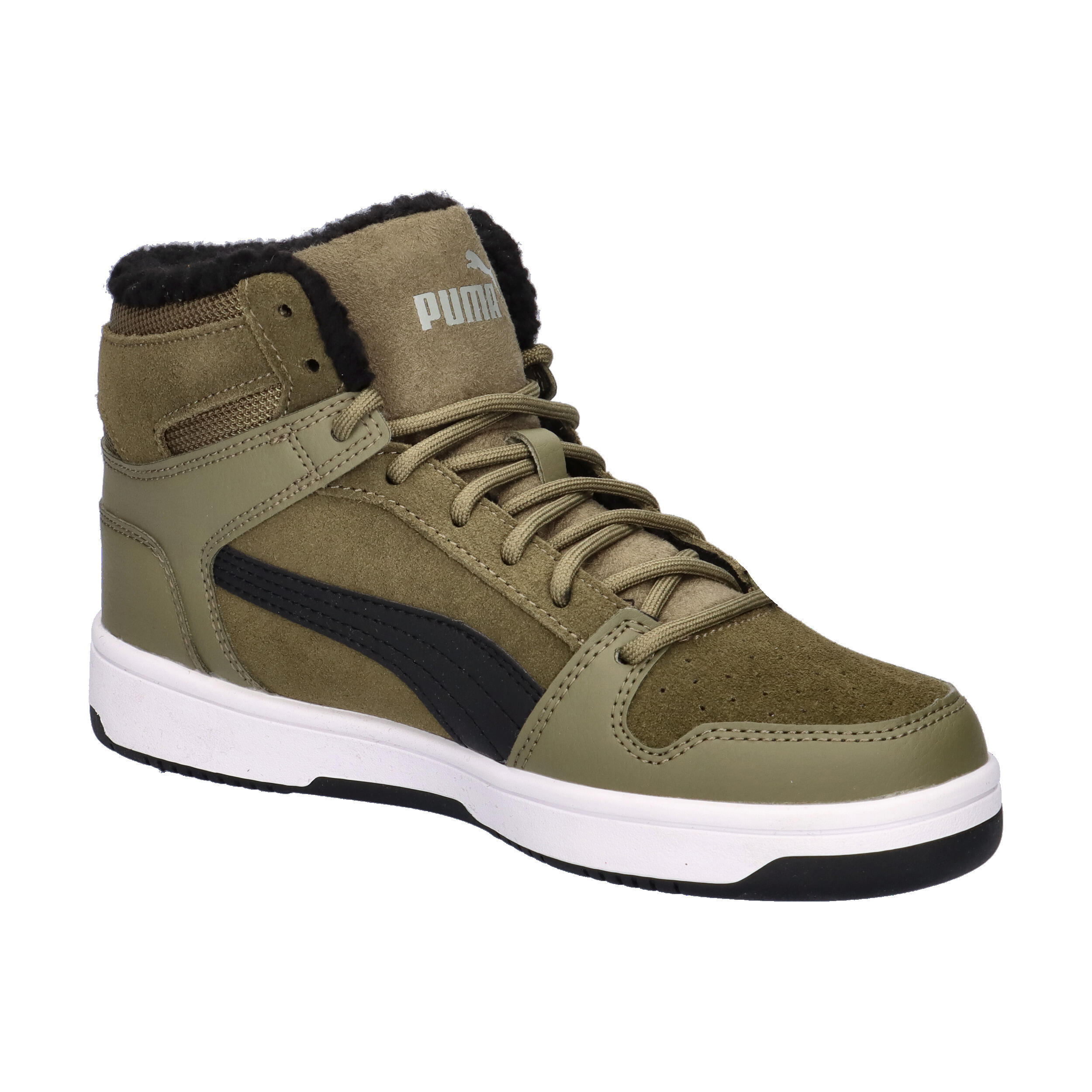 Puma Kinder Sneaker Rebound Layup Fur SD Jr 370497 8/15