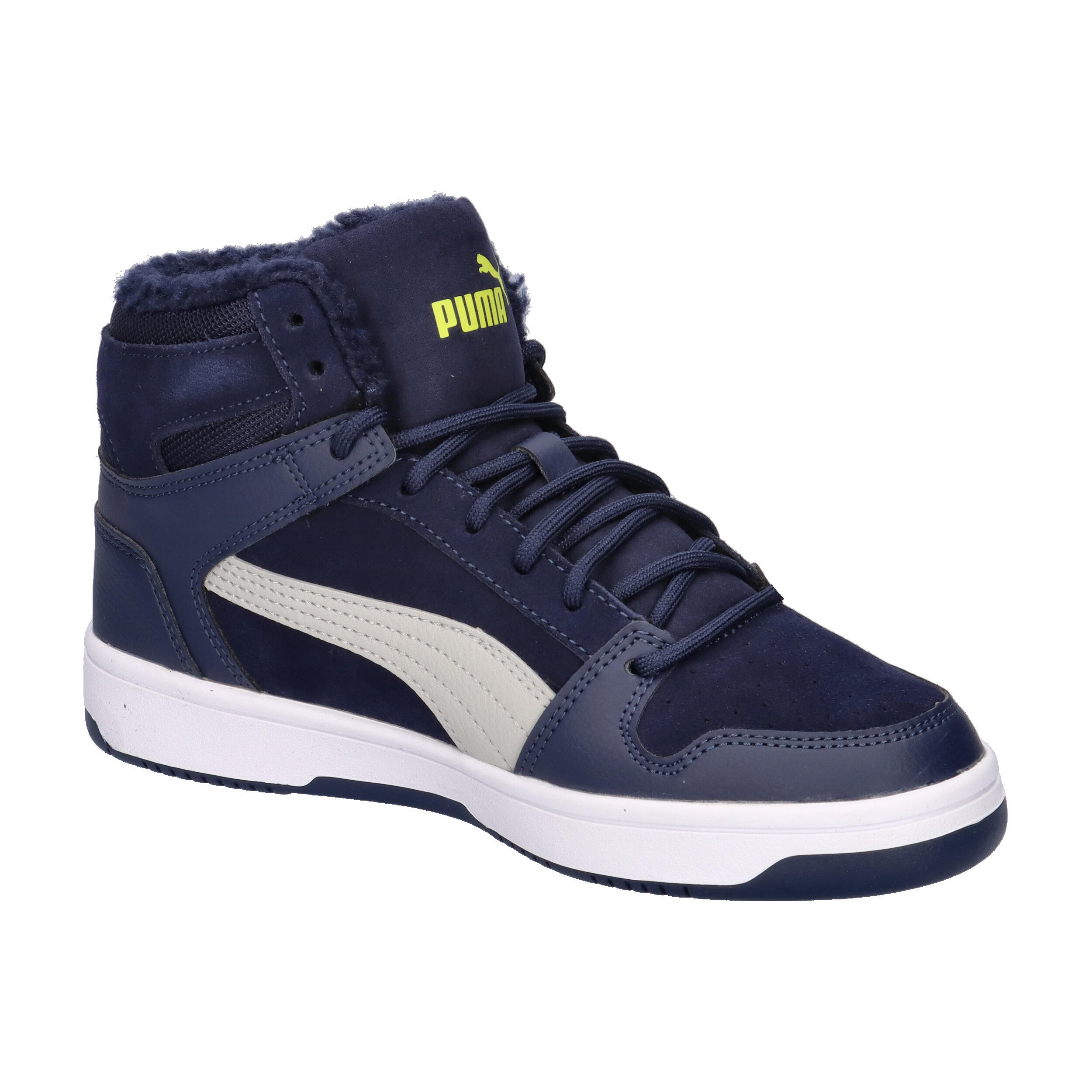 Puma Kinder Sneaker Rebound Layup Fur SD Jr 370497 8/15