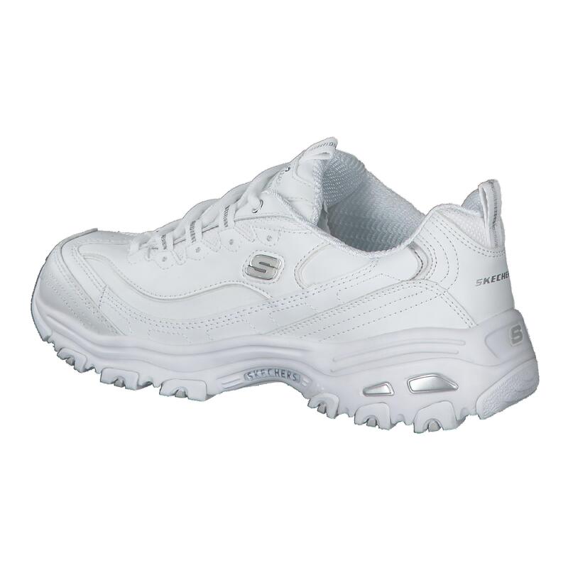 Pantofi sport femei Skechers DLites Fresh Start, Alb