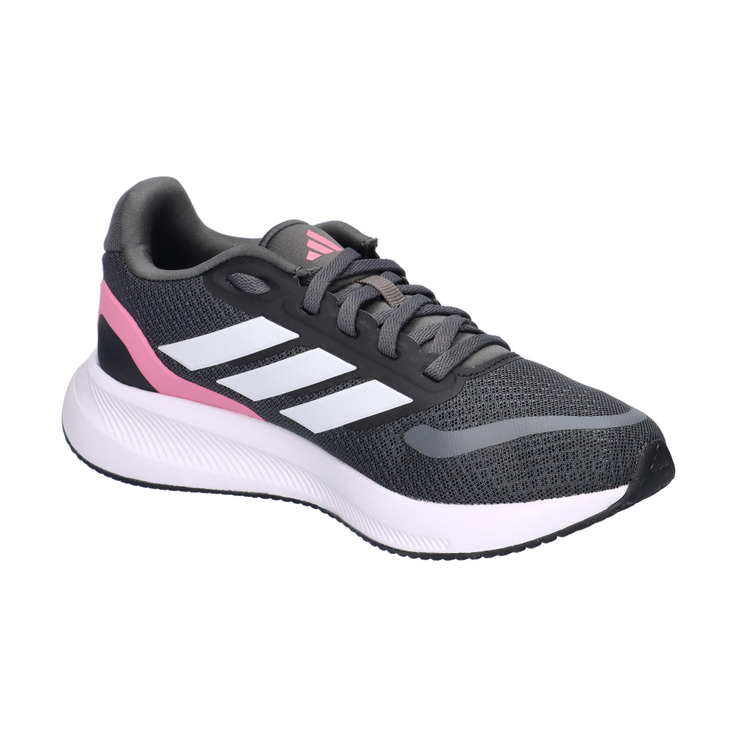 Deportivas Running Mujer Suela Plana - Modelo Jq8668 Negro 8/15