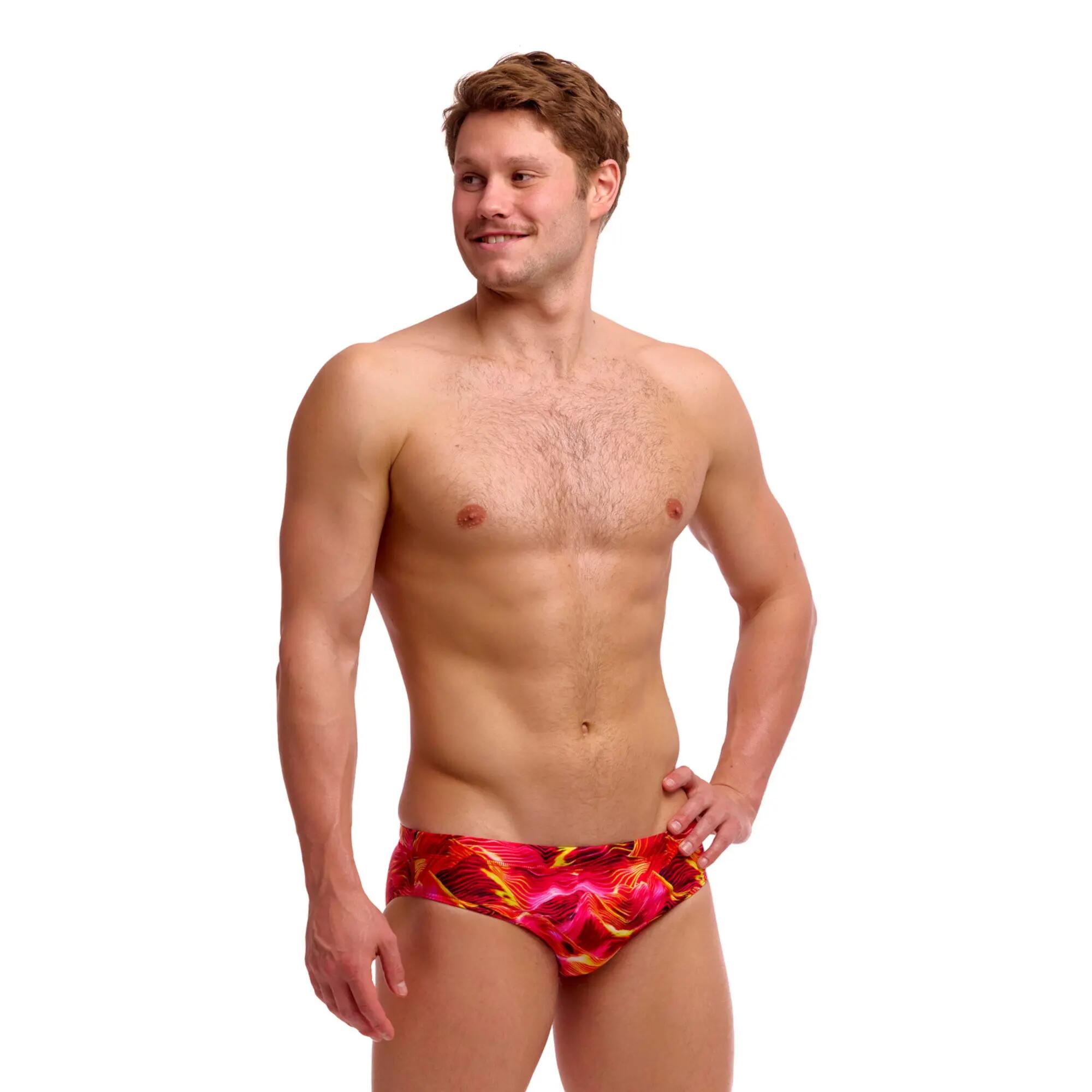 Funky Trunks Heren zwemslip Saucy Sonar 10/11