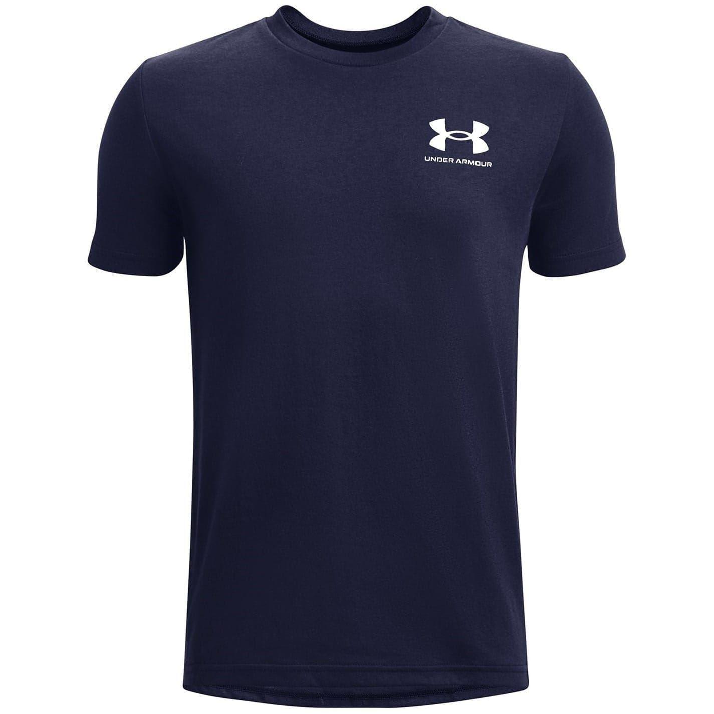 Under Armour Boys Logo Short-Sleeved T-Shirt