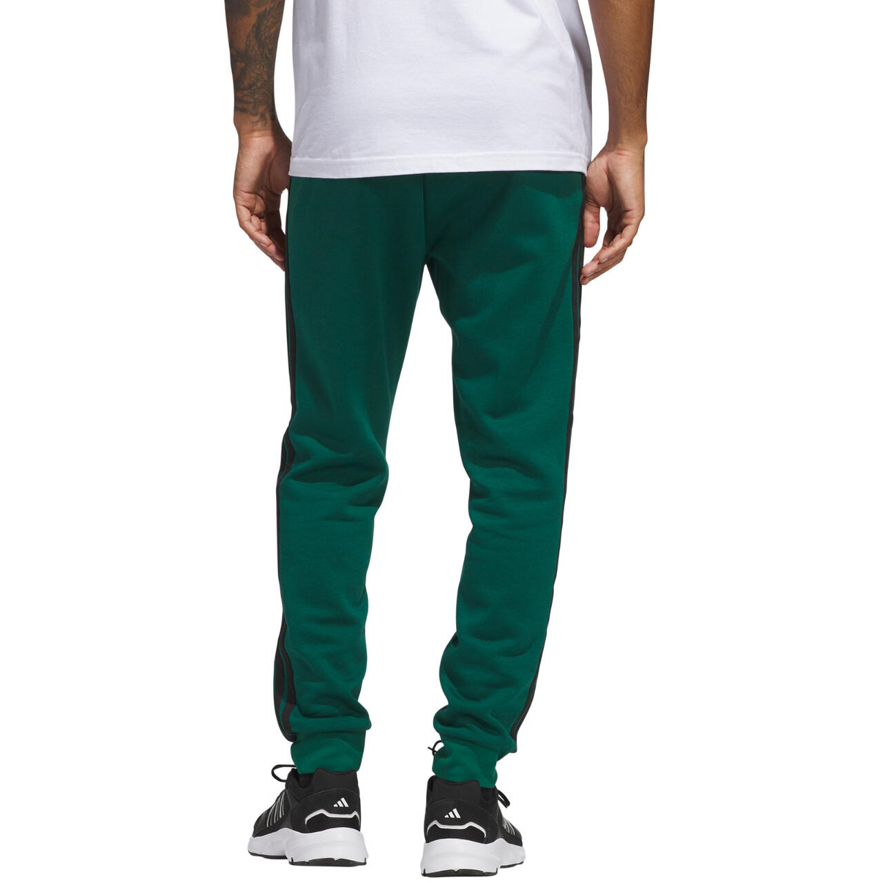 adidas Pantaloni Essentials 3-Stripes Fleece da uomo 3/13