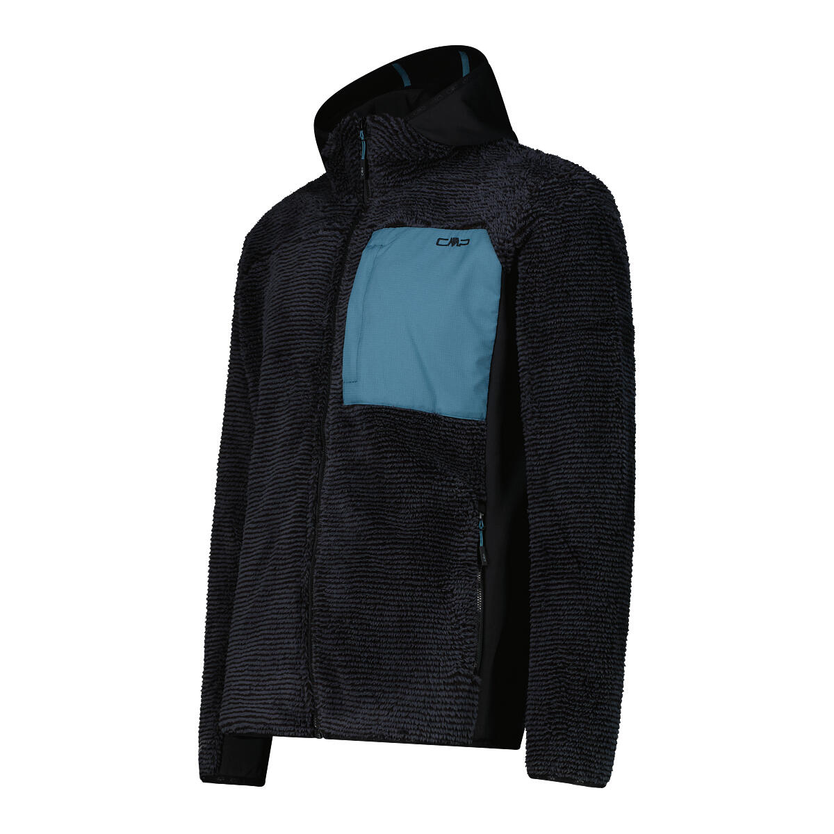 CMP Herren Fleecejacke MAN JACKET FIX HOOD 35P3027 3/9