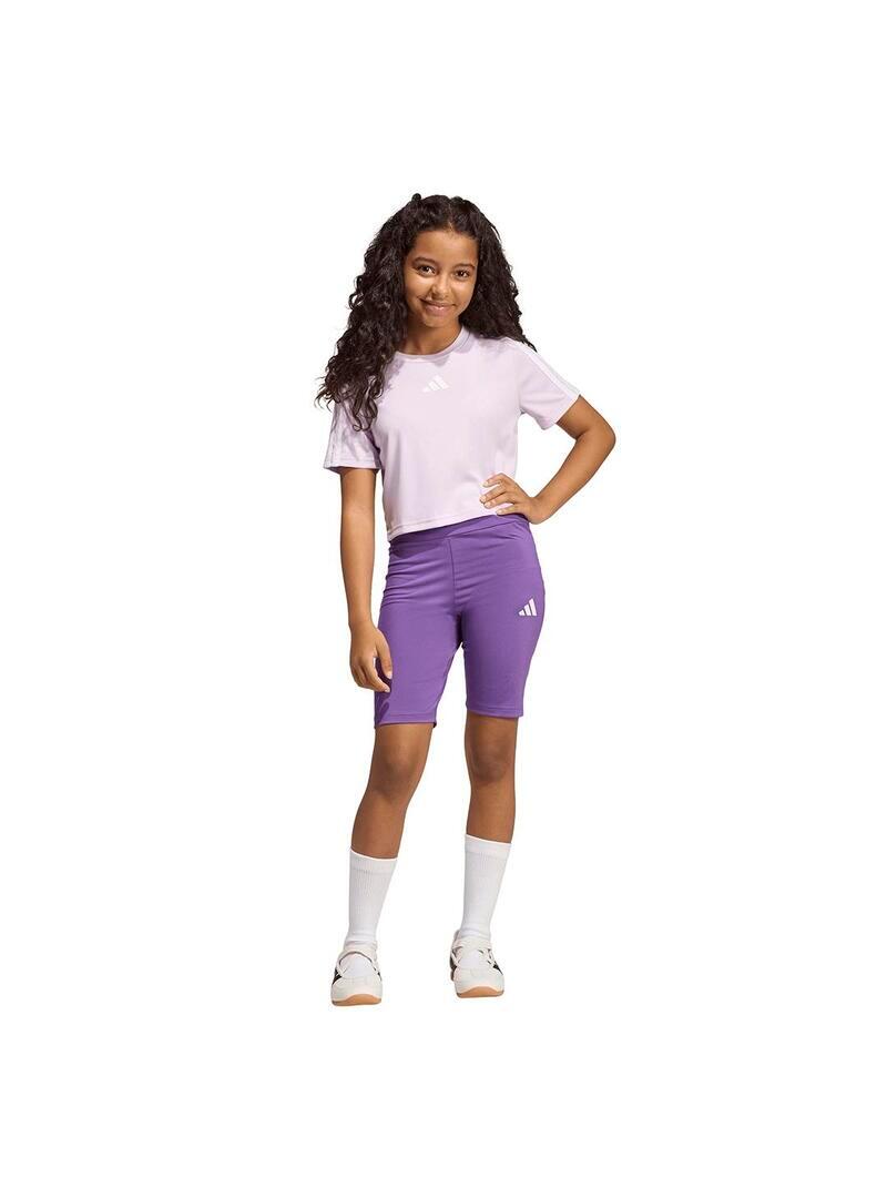 Conjunto para Niño Adidas Train essentials Morado 2/12