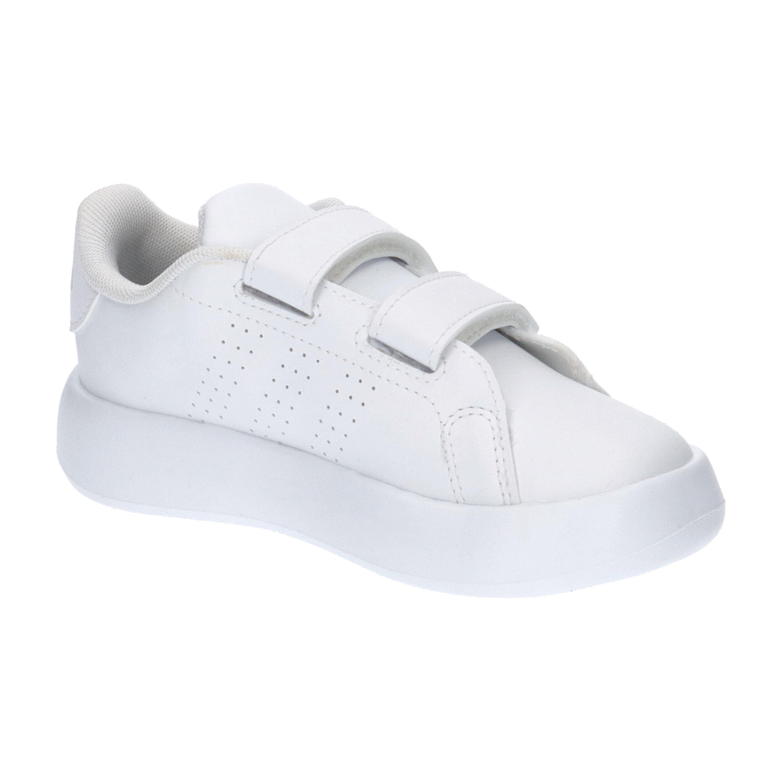 Scarpe bambino adidas advantage cf i - bianco 8/15