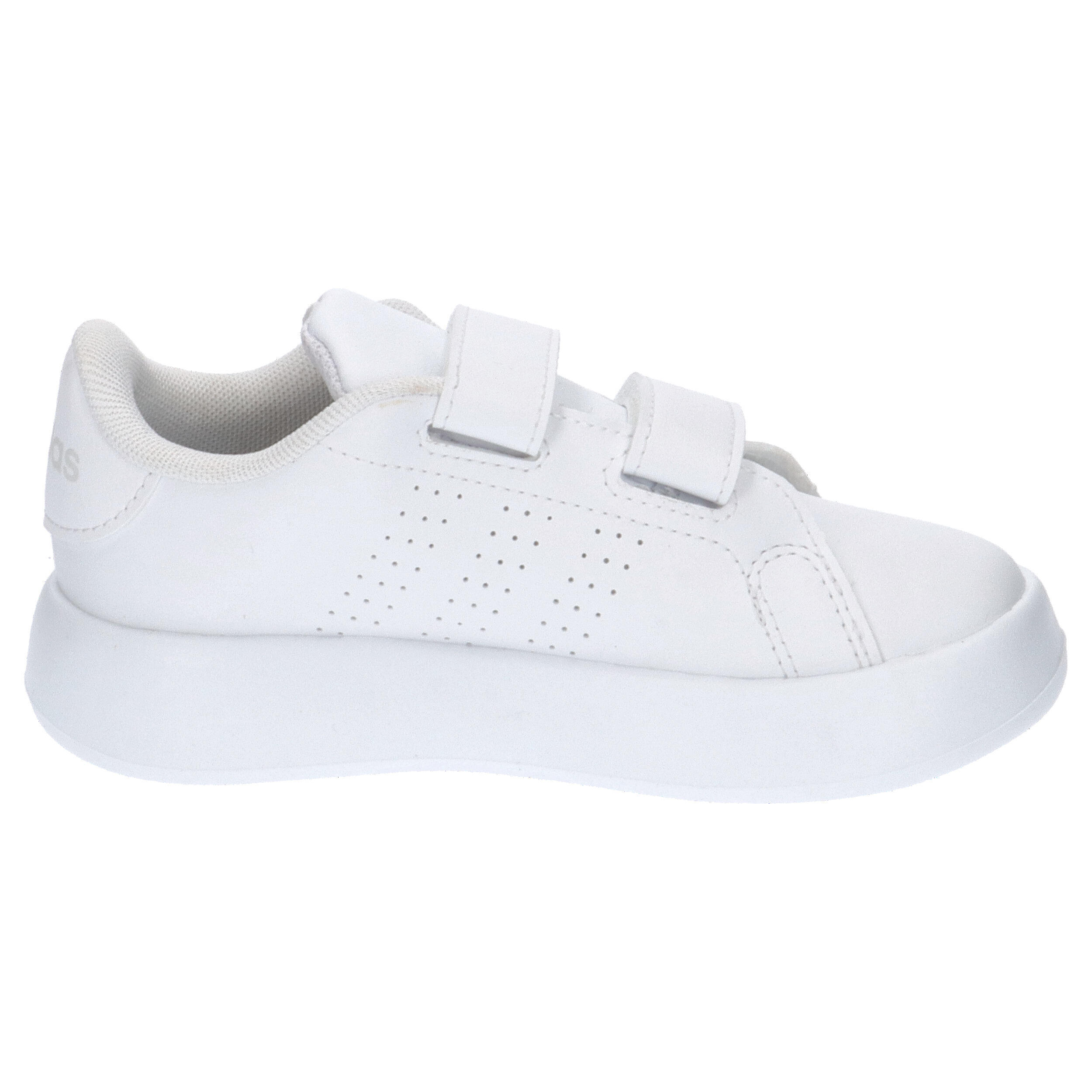 Scarpe bambino adidas advantage cf i - bianco 7/15