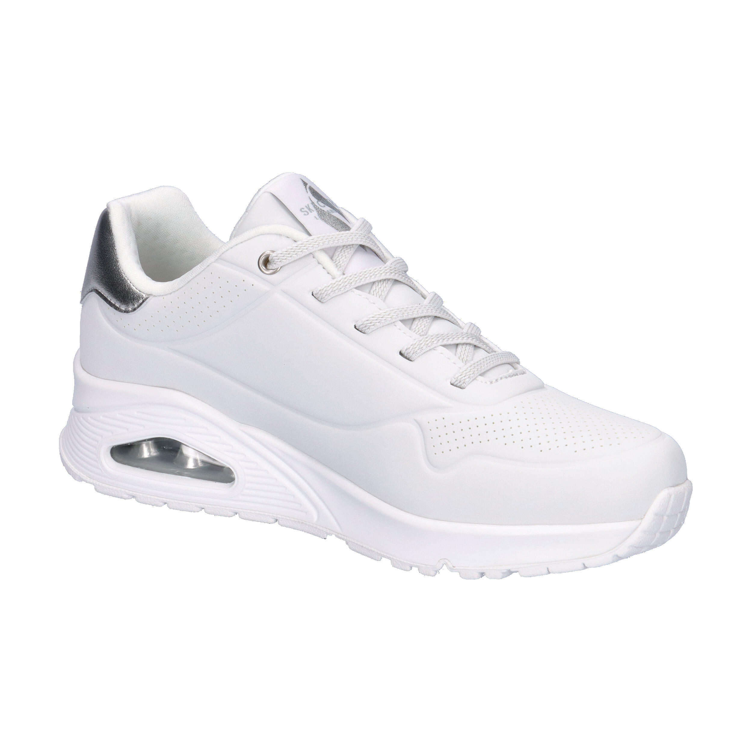 Turnschuhe Skechers Uno - Shimmer Away, Weiß, Damen 8/15