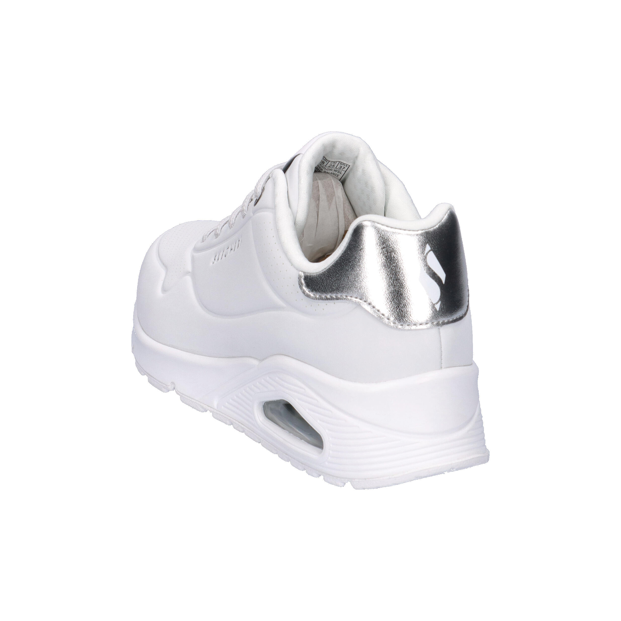 Turnschuhe Skechers Uno - Shimmer Away, Weiß, Damen 12/15