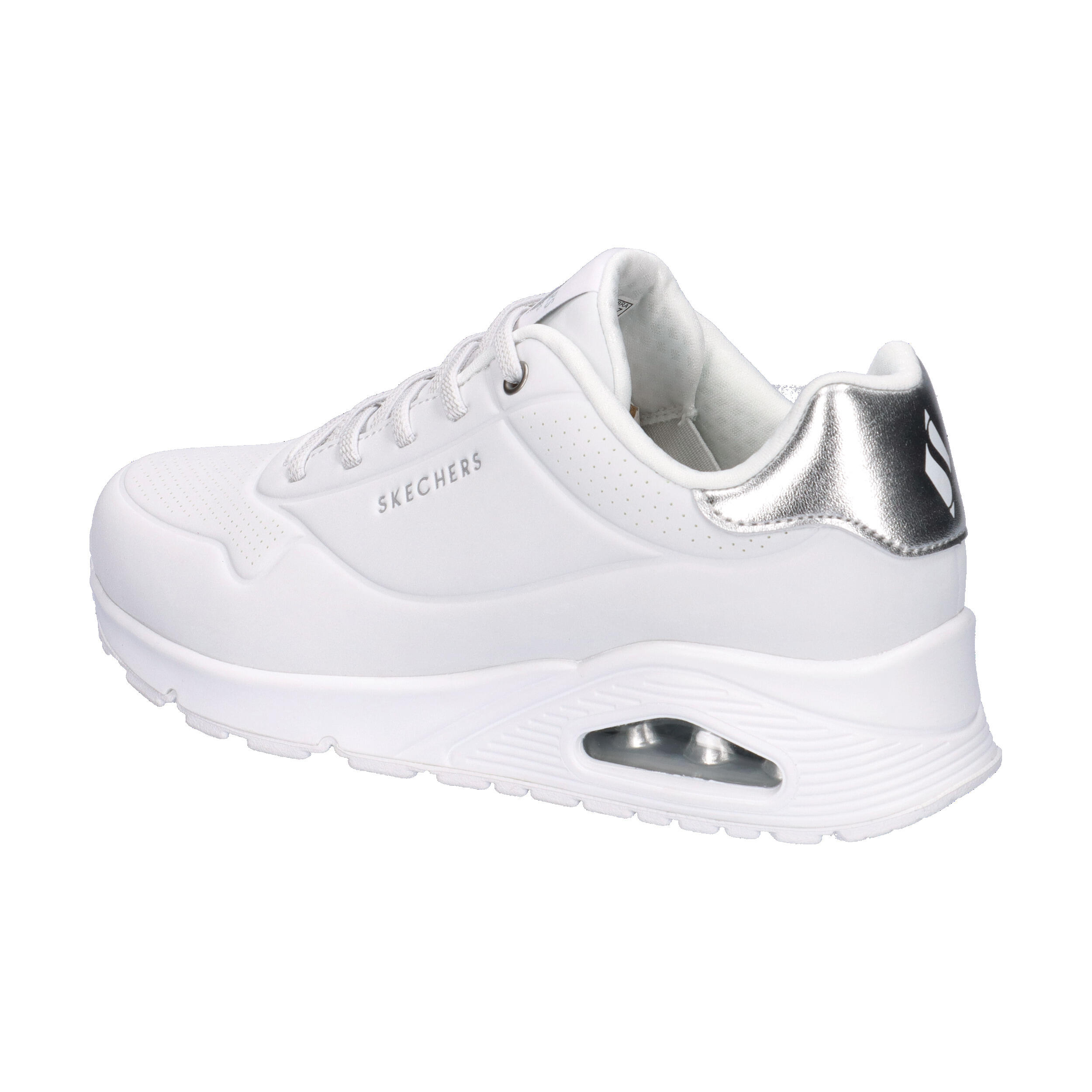 Turnschuhe Skechers Uno - Shimmer Away, Weiß, Damen 11/15