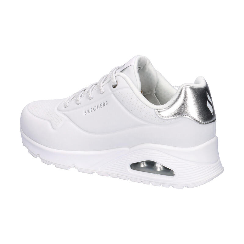 Pantofi Sport Skechers Model Shimmer Away Culoare Alb