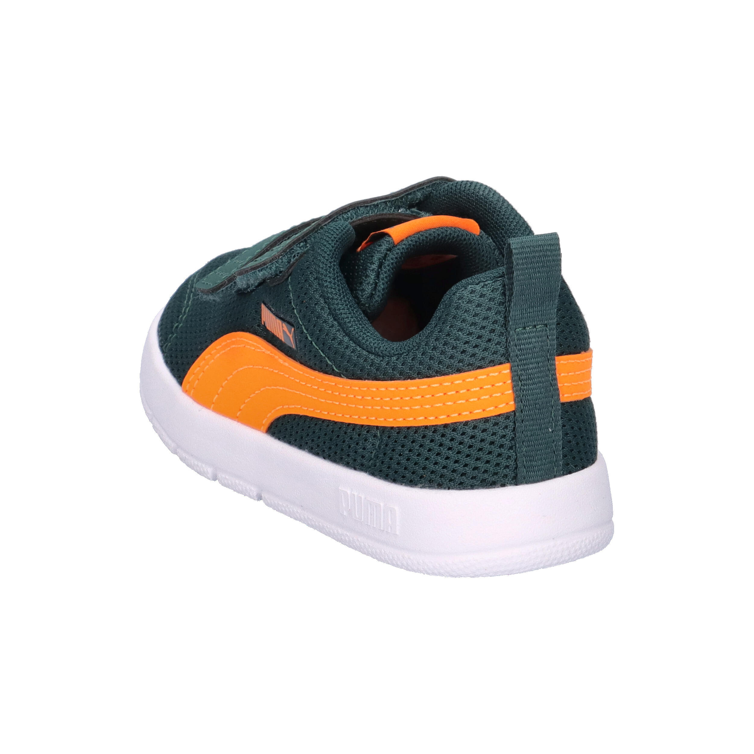 Turnschuhe Puma Courtflex V3 Mesh Inf Clyde Royal-puma W, Grün, Kinder 12/15