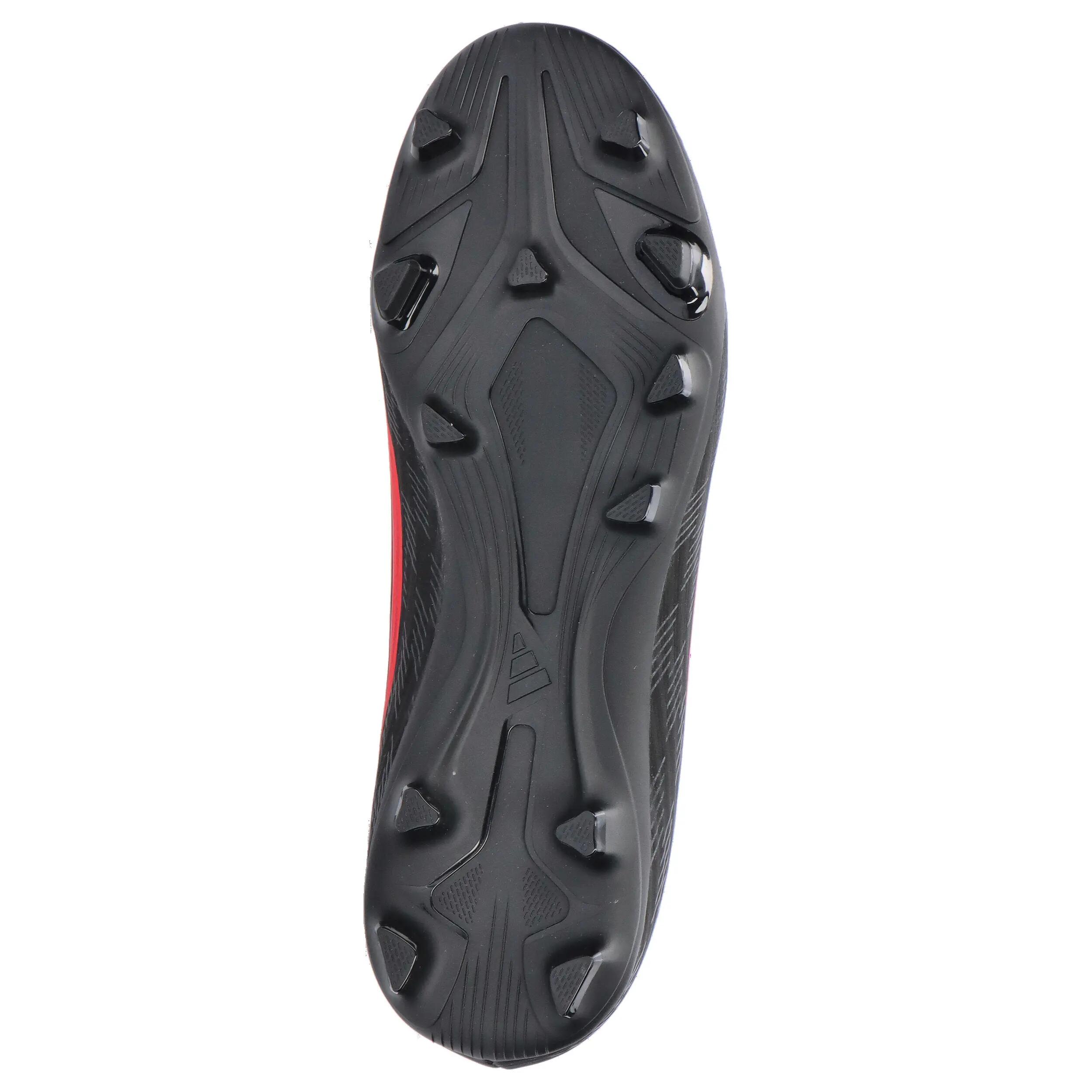 Calzado - Fútbol - Junior - Nocken, Mid - F50 Club - Negro/Rojo 6/15