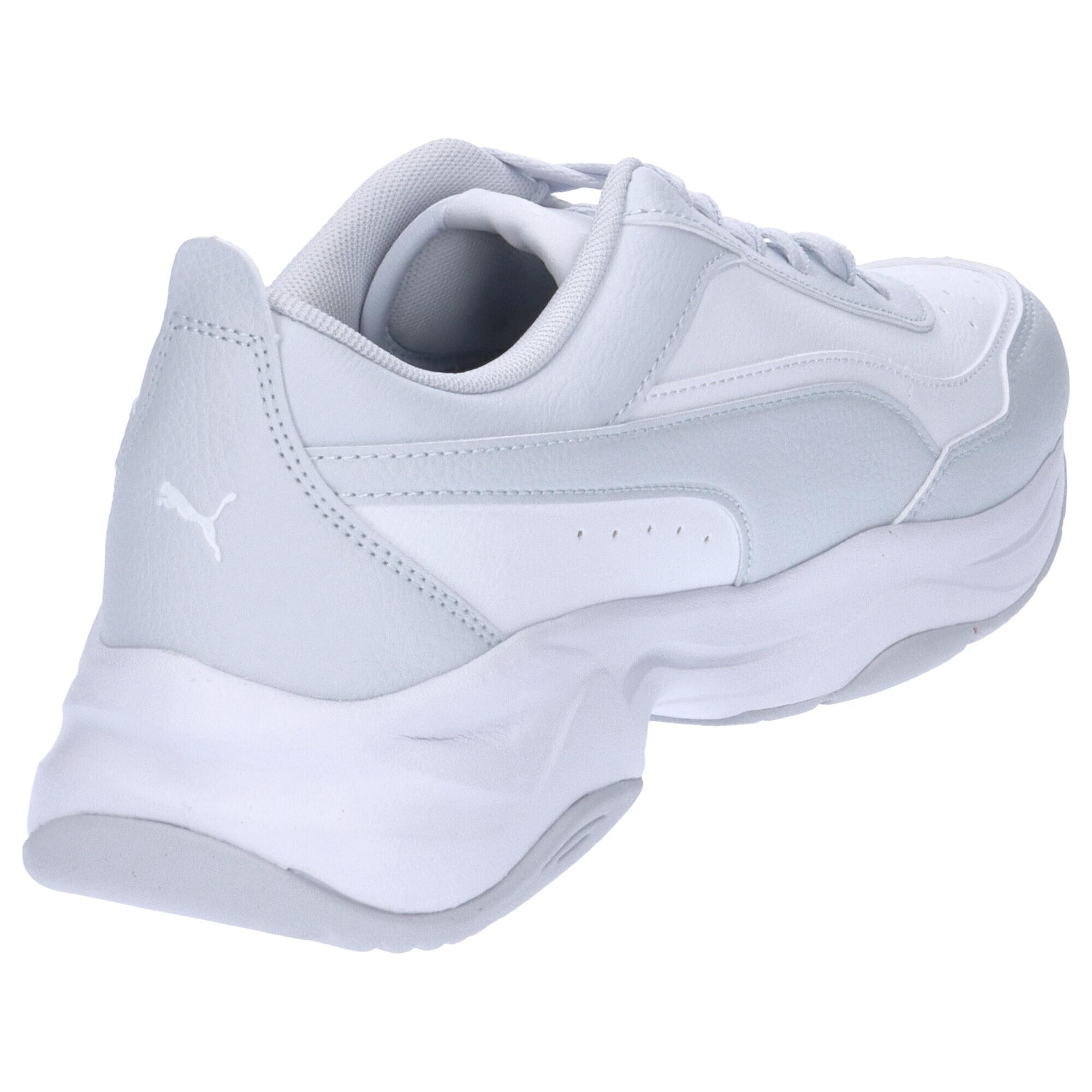 Cilia Mode Sneakers Damen PUMA Silver Mist White Gray 14/15