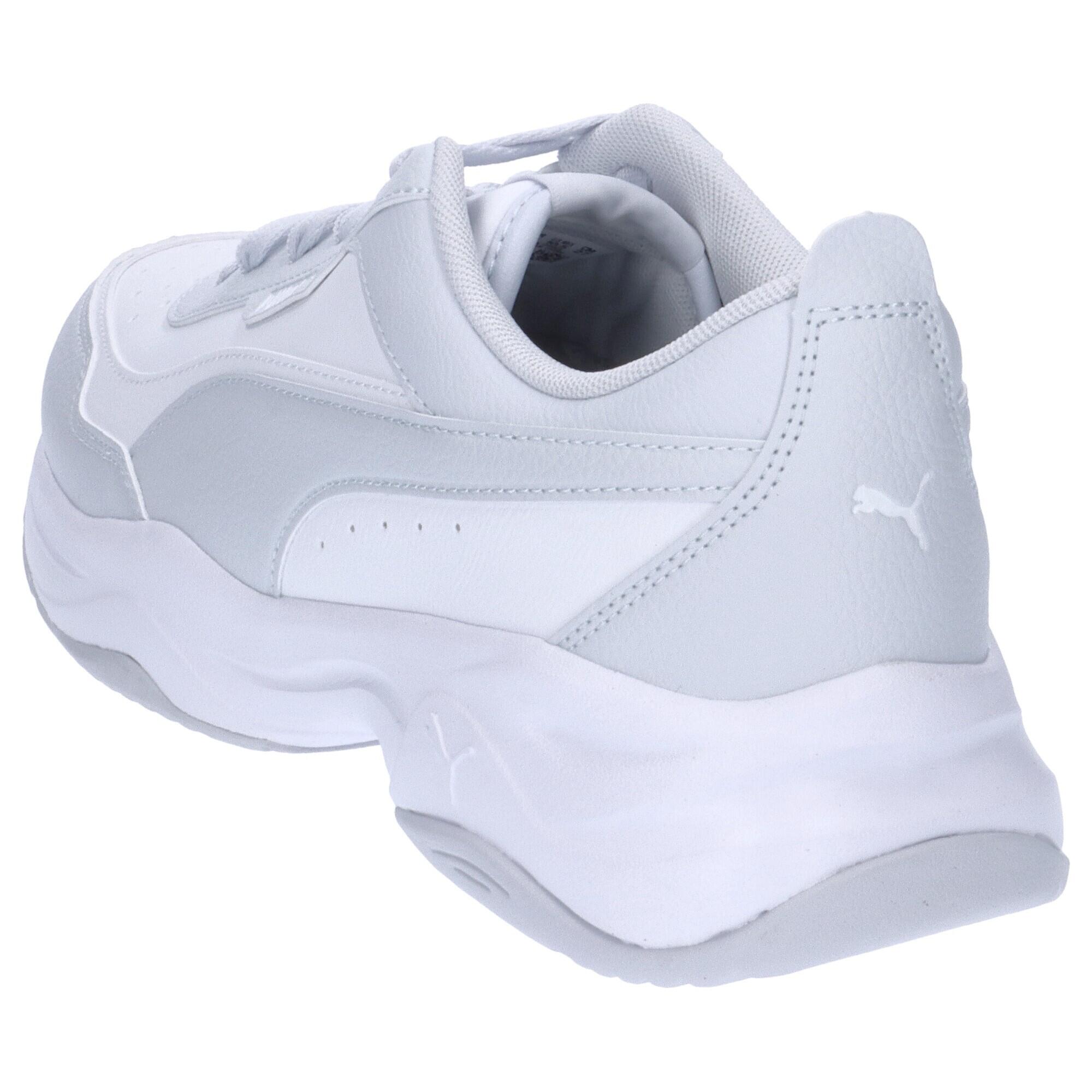 Cilia Mode Sneakers Damen PUMA Silver Mist White Gray 12/15