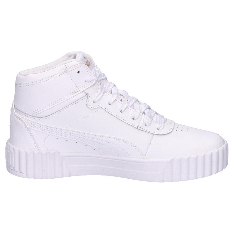 Pantofi sport femei Puma Carina 3.0 Mid, Alb