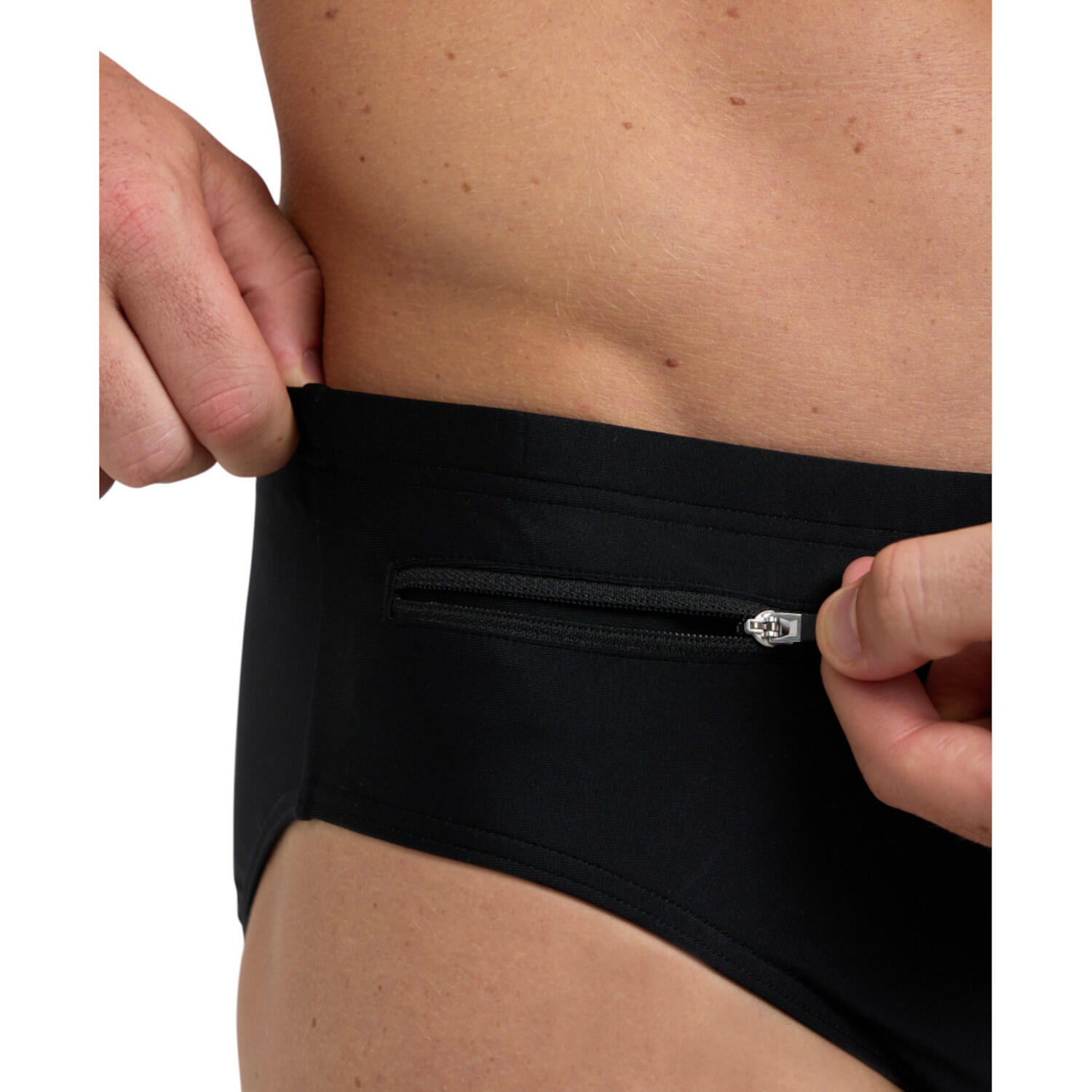 Badehose Slip Herren - Zip Brief 9Cm 9/10