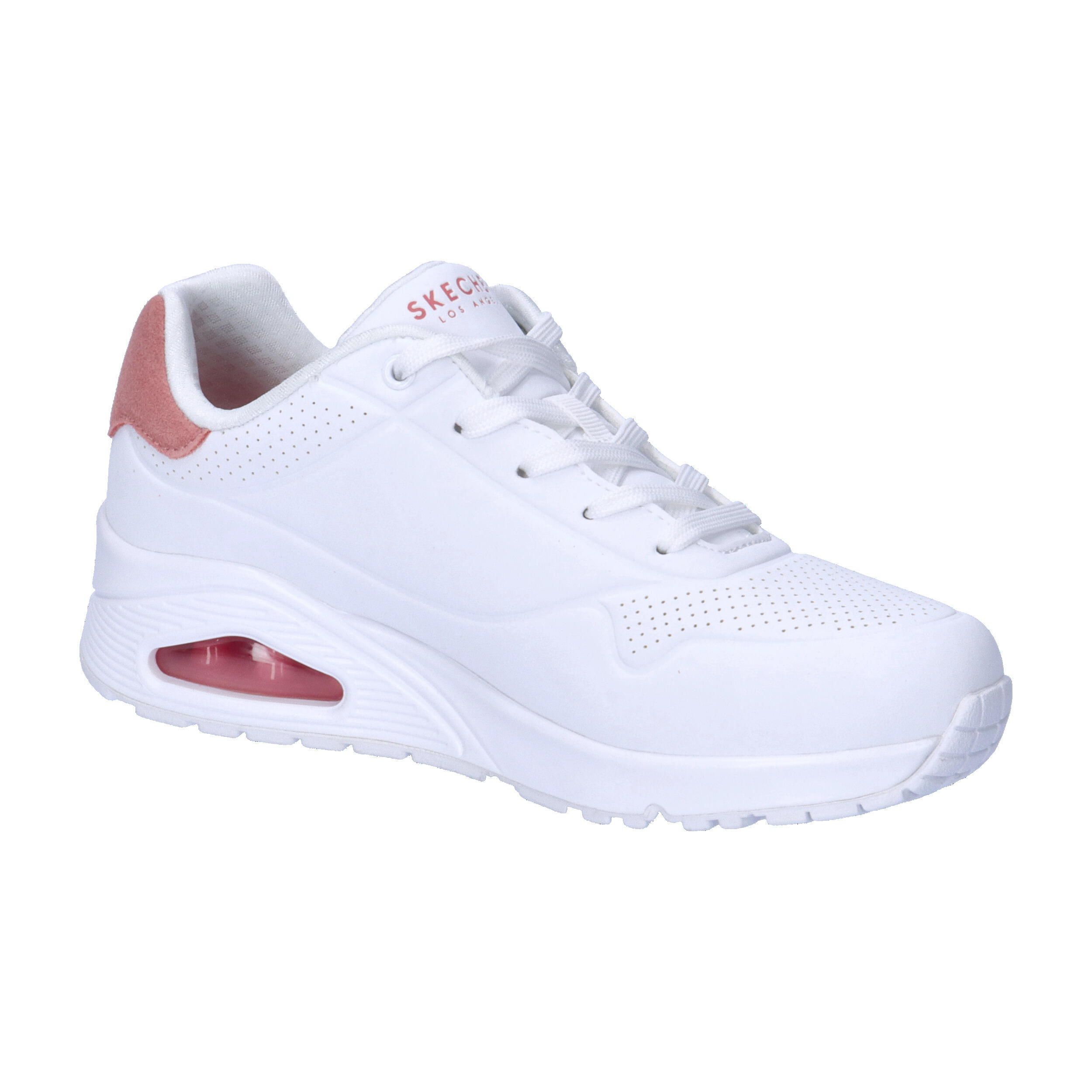 Baskets Femme Baskets Skechers UNO - POP BACK Blanc Blanc Skechers 8/15