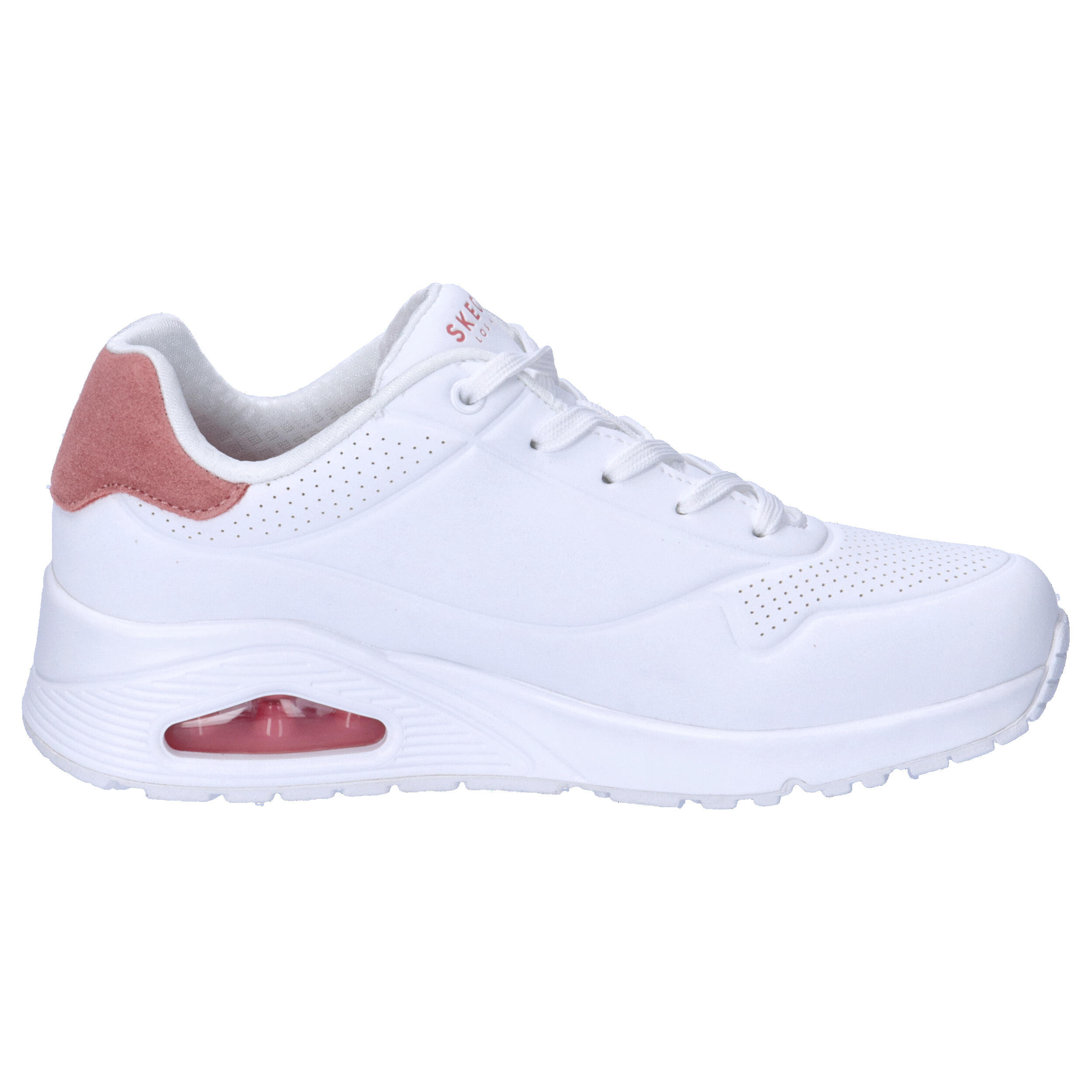 Baskets Femme Baskets Skechers UNO - POP BACK Blanc Blanc Skechers 7/15
