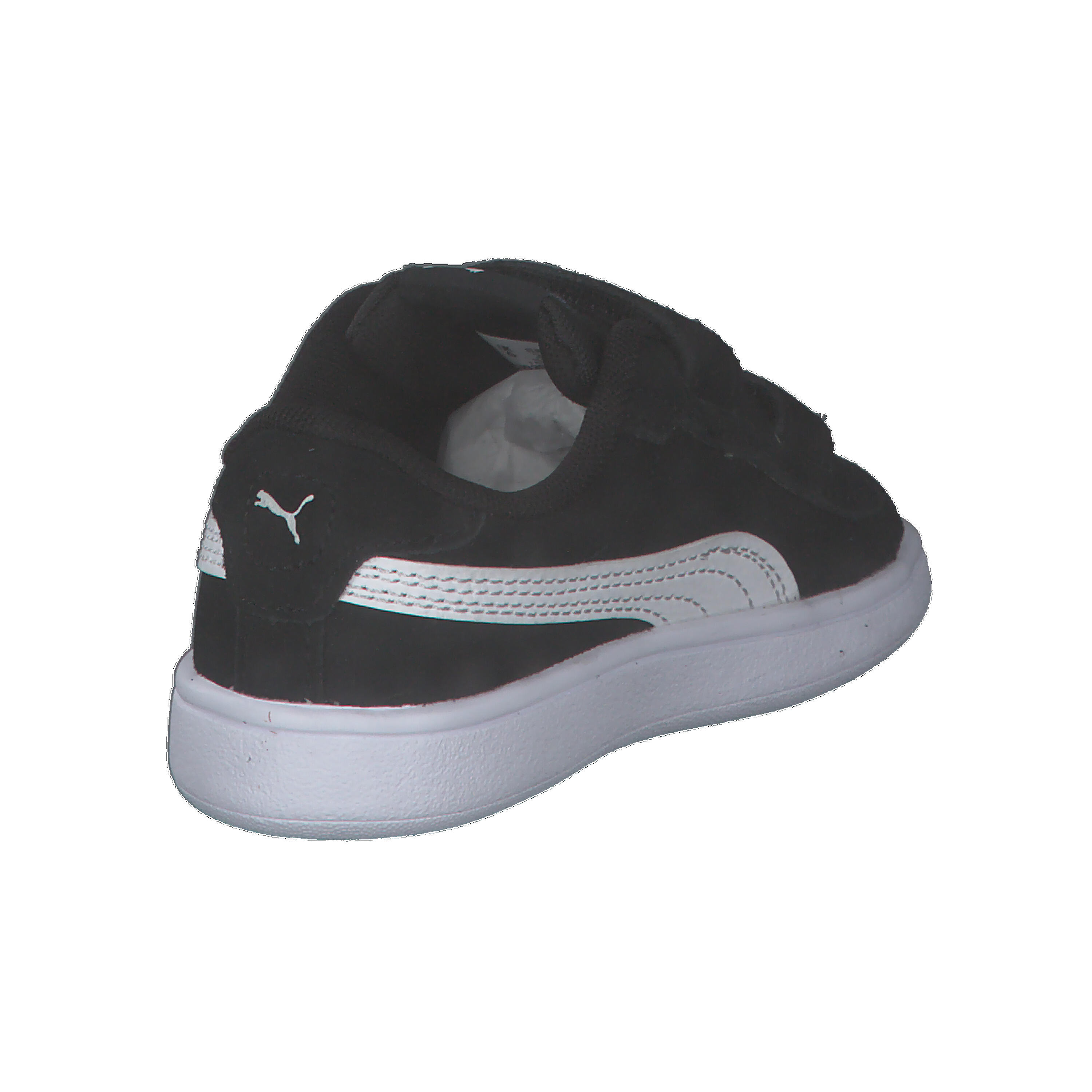 Smash 3.0 Suede Sneakers Kinder PUMA Black White 14/15