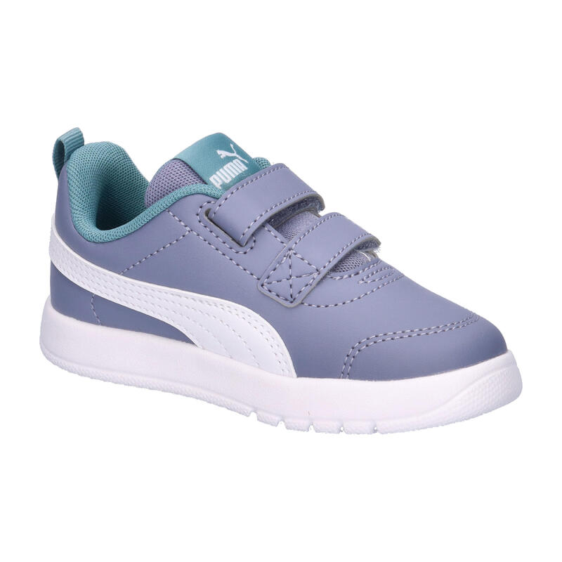 Pantofi sport copii Puma Courtflex V3 V Inf, Albastru