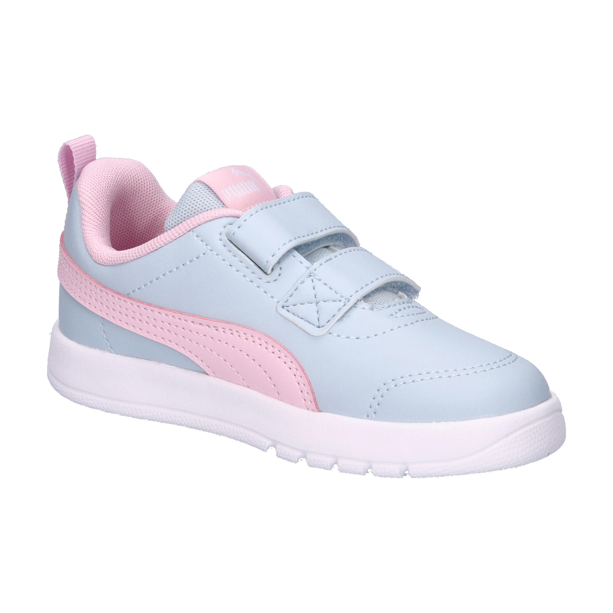 Baskets Puma Courtflex V3 V Inf, Bleu, Enfants 8/15