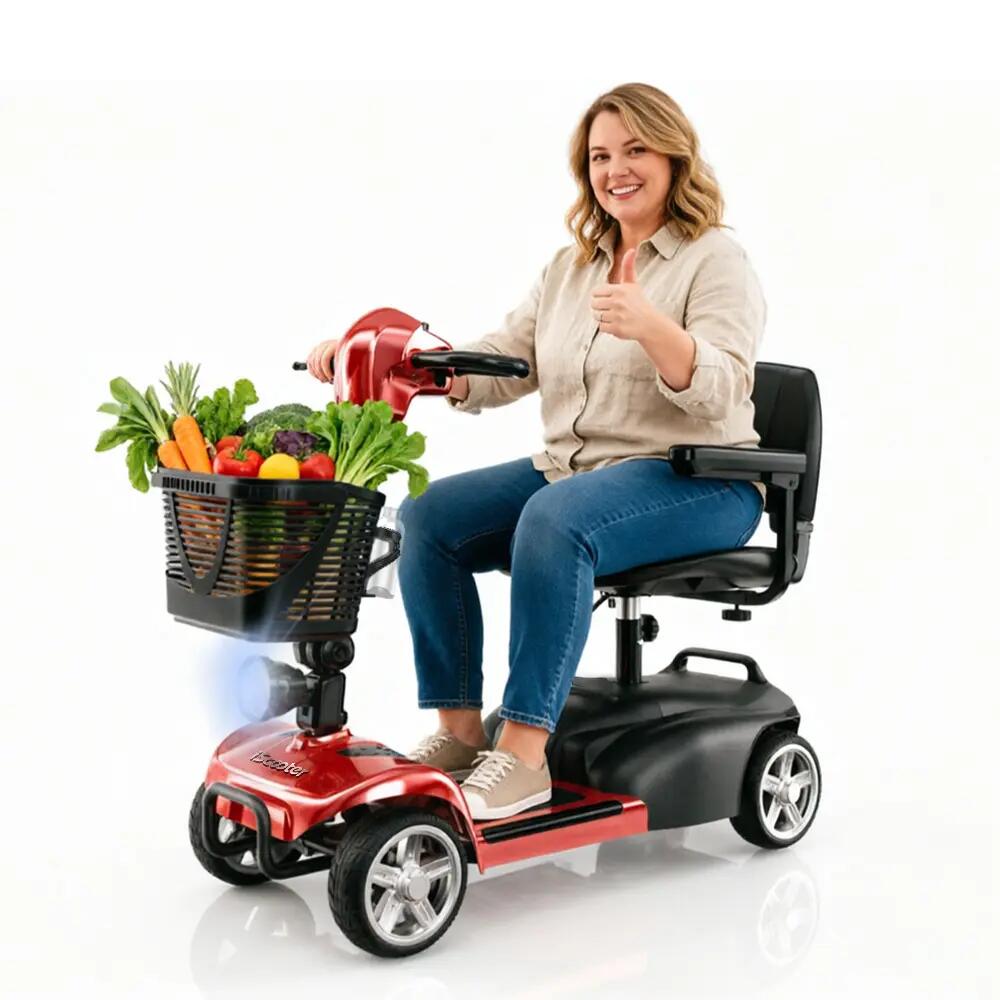 iscooter X02 – Elektrische scootmobiel met vier wielen 4/10