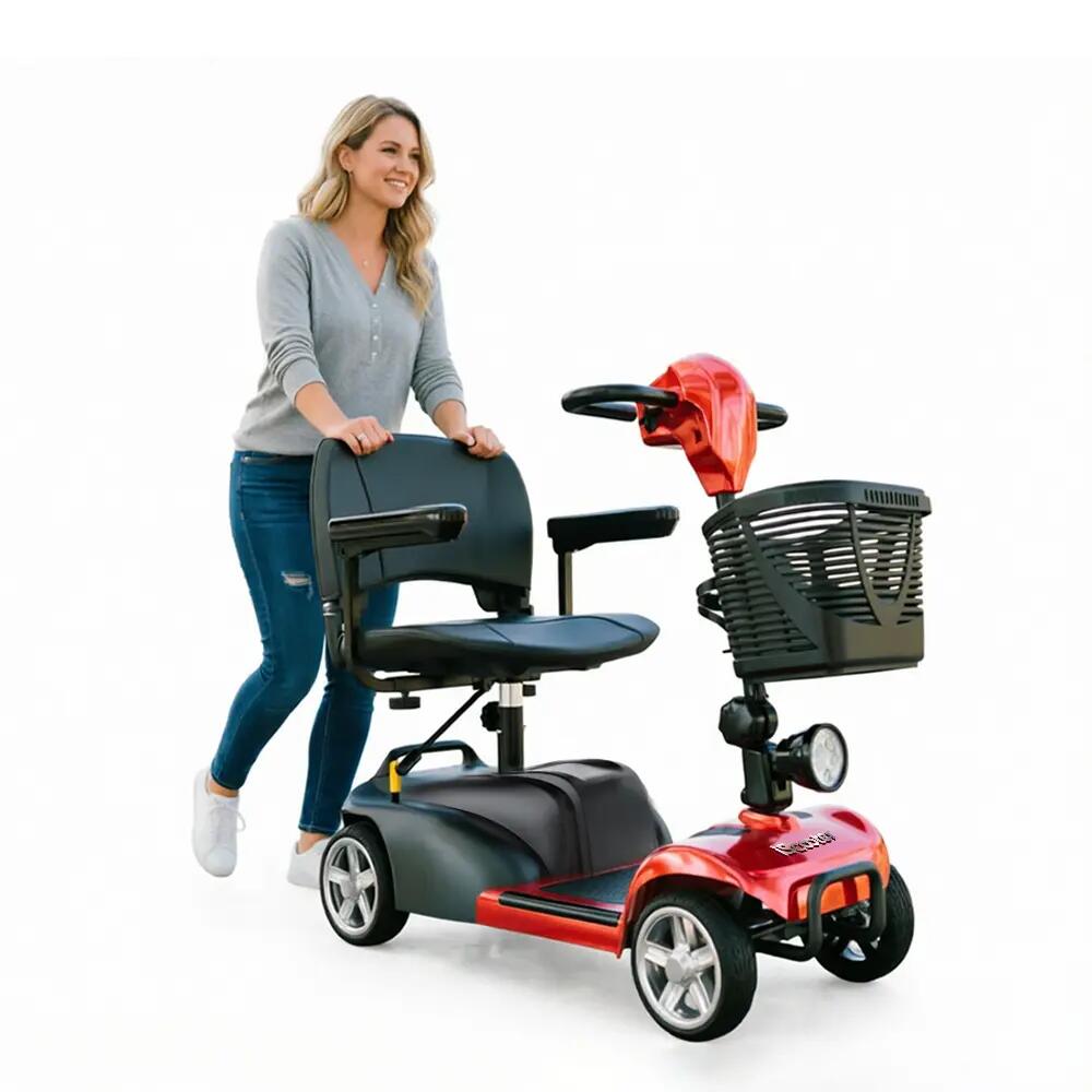 iscooter X02 – Elektrische scootmobiel met vier wielen 5/10