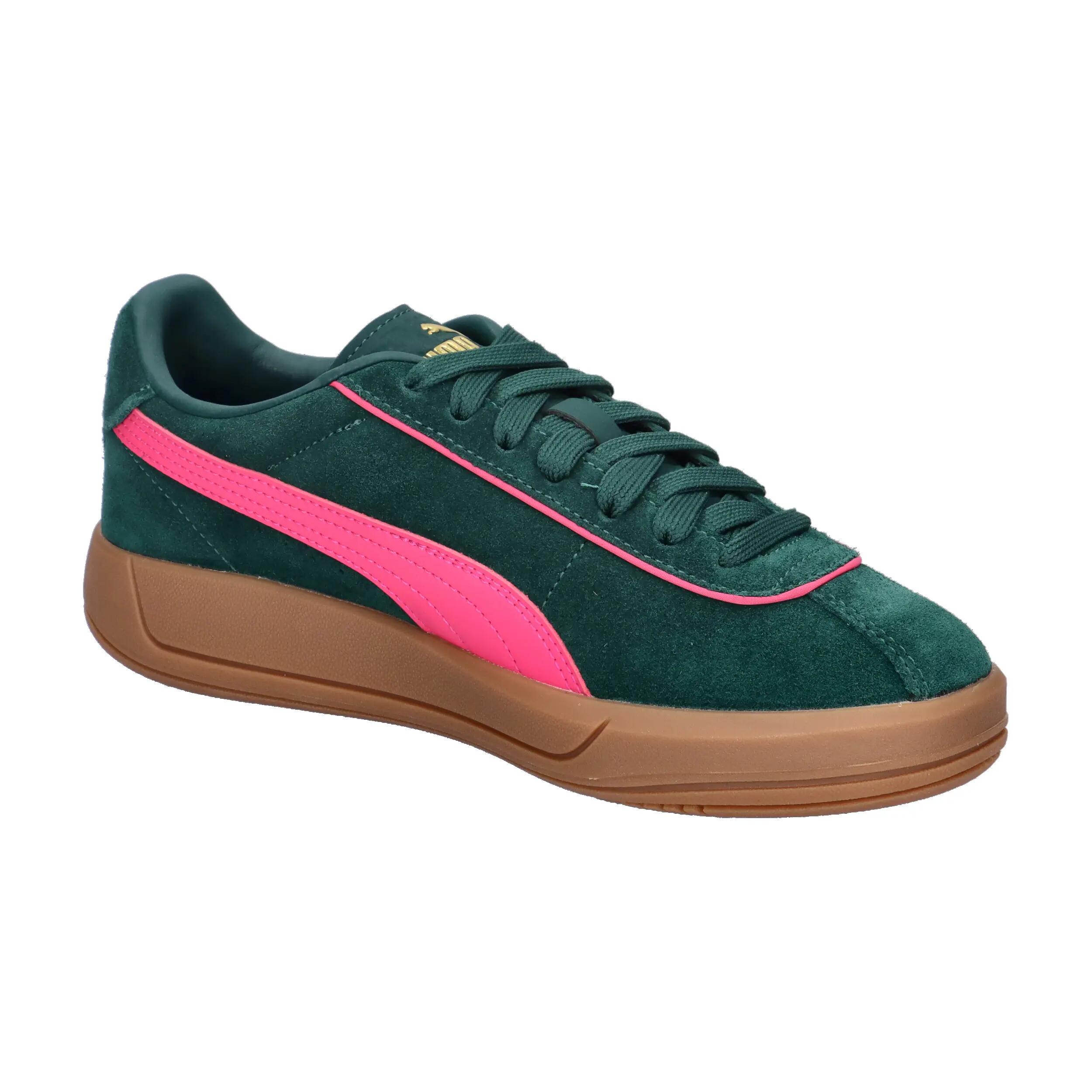Sneakers da donna Puma Club klassika sd Verde 8/15