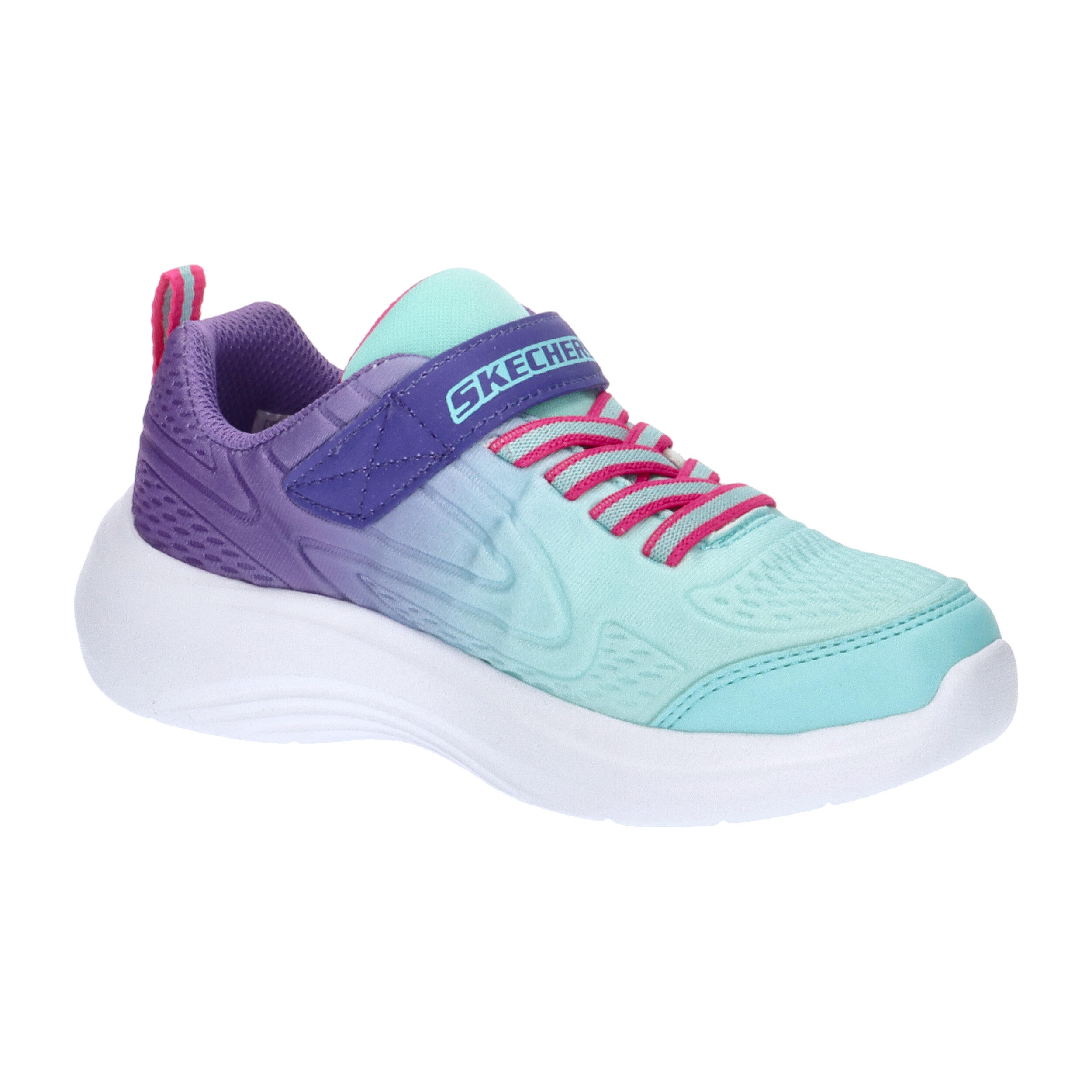 Kids SELECTORS SWEET SWIRL Sneakers Purple Speckled/Turquoise 8/15