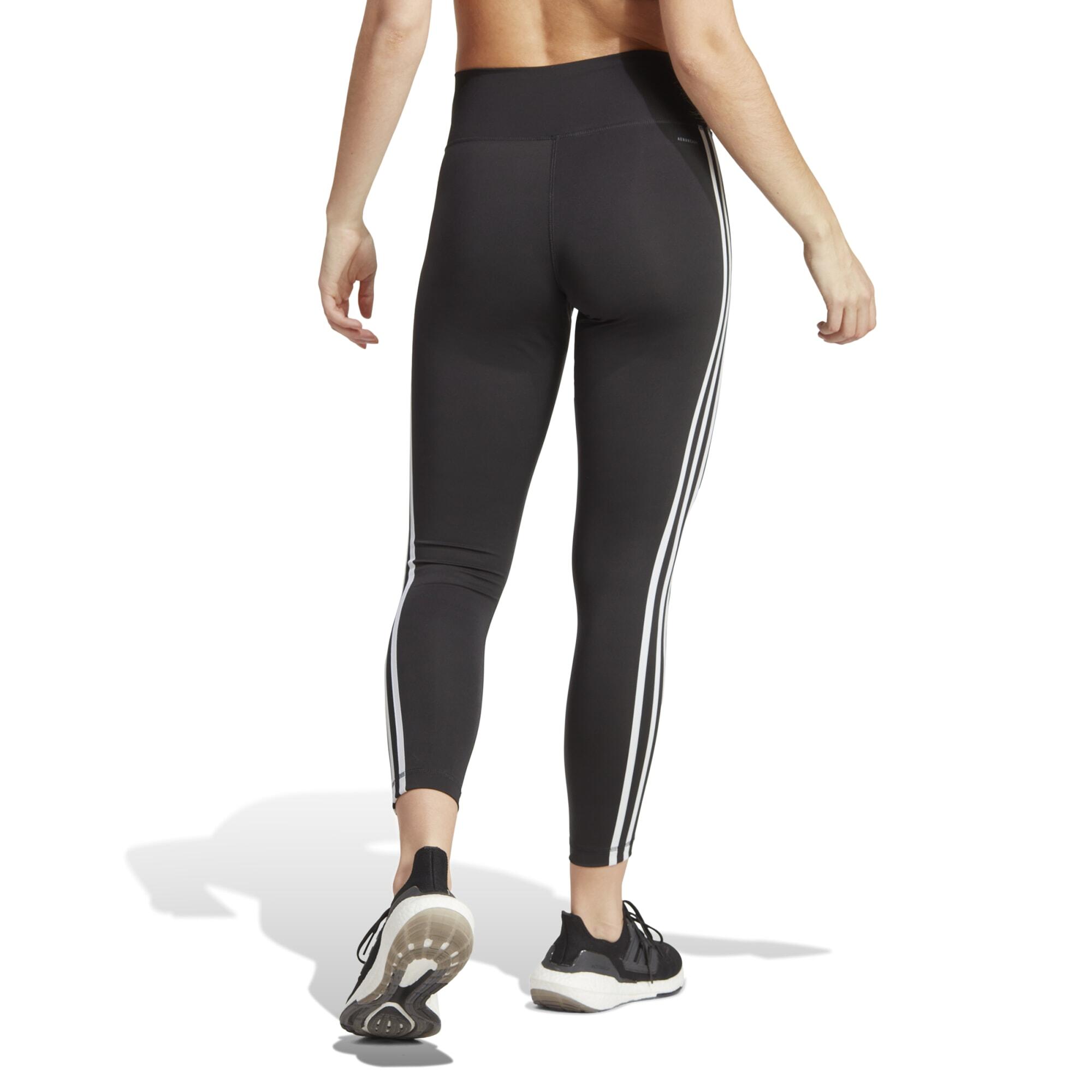 Legginsy treningowe z wysokim stanem Train Essentials 3-Stripes 7/8 7/7