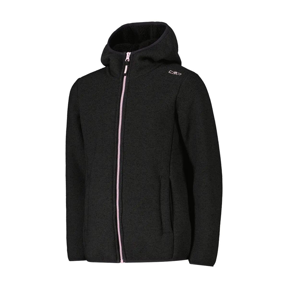 CMP Mädchen Fleecejacke Kid G Jacket Fix Hood 35H1675 2/9