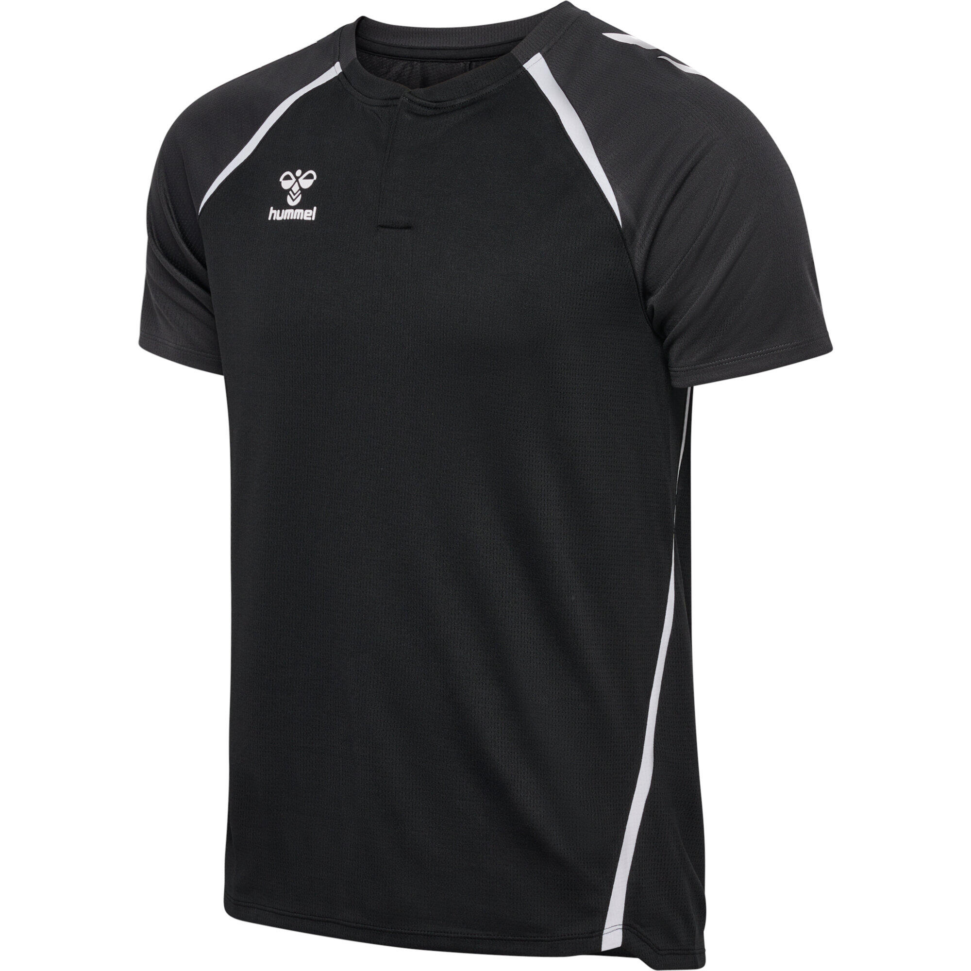 Hummel Koszulka męska polo sportowa trening hml Lead czarna 2.0 9/11