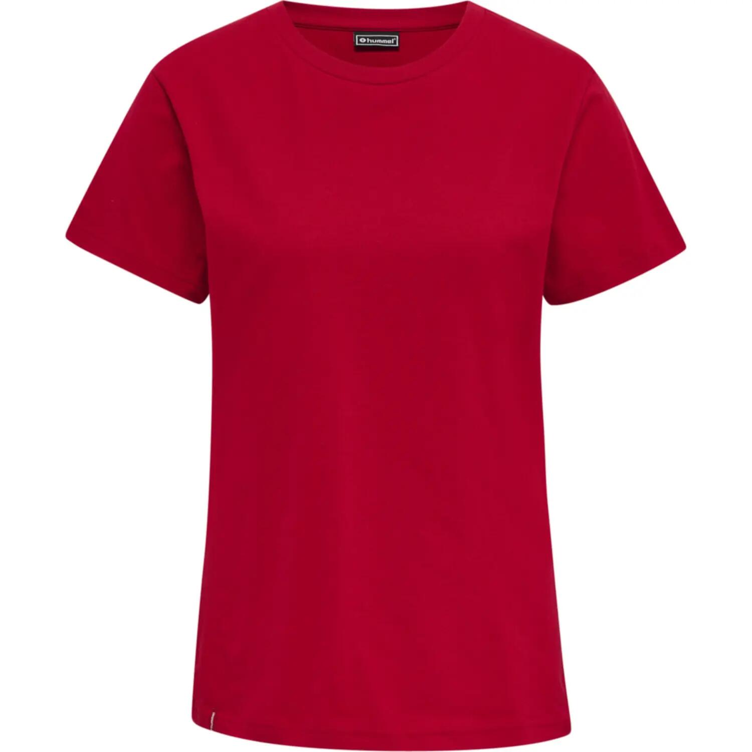 Women's T-shirt Hummel Red Heavy 11/12
