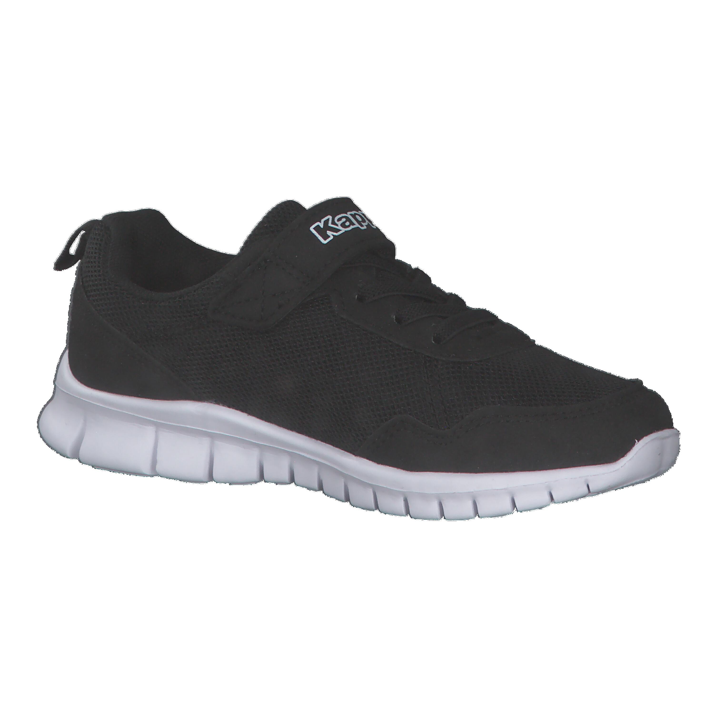 Kappa Unisex Kinder Sneaker Turnschuh 260982K 1110 Black/white 8/15