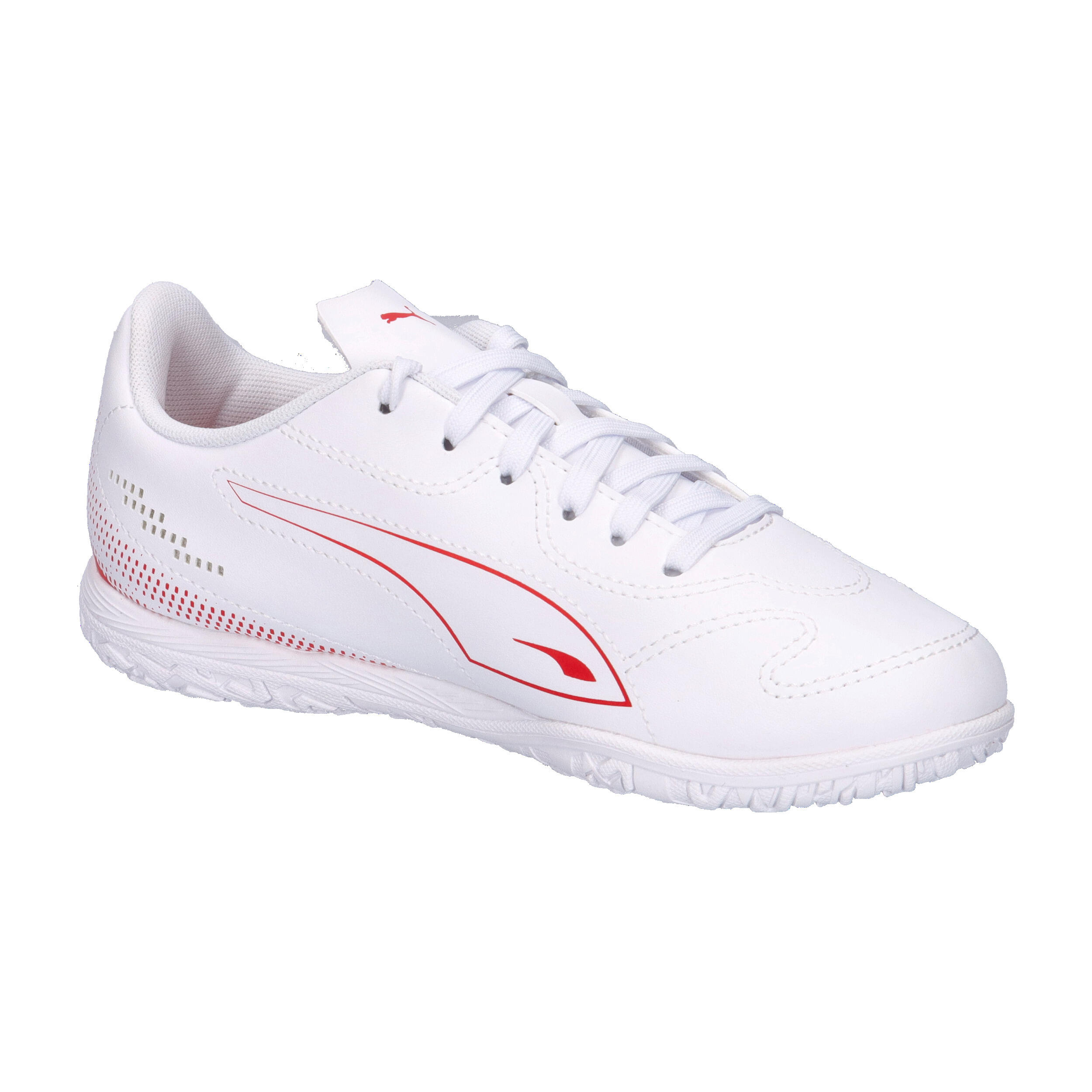 Puma Fussballschuhe VITORIA II IT JR Kinder Hallenschuhe 108505 07 weiss 8/15
