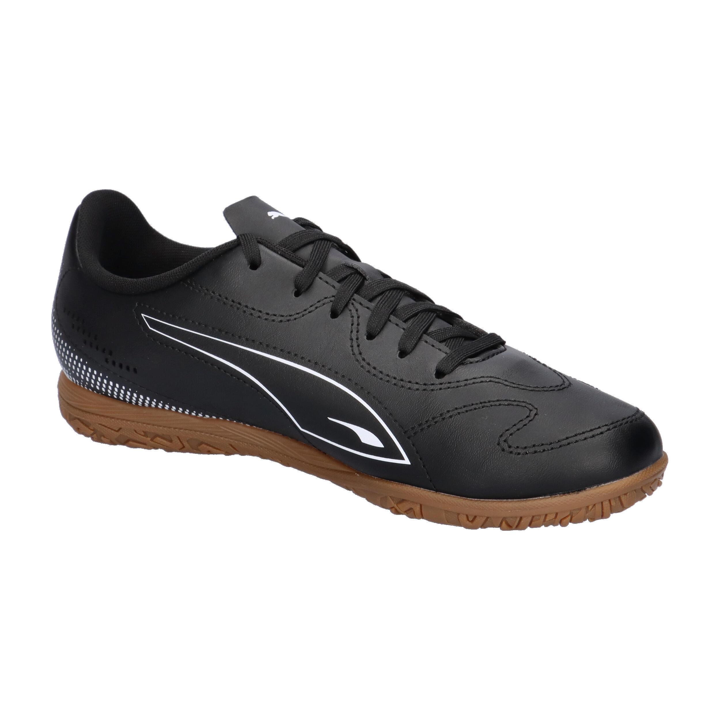 Puma Fussballschuhe VITORIA II IT JR Kinder Hallenschuhe 108505 01 Schwarz 8/14