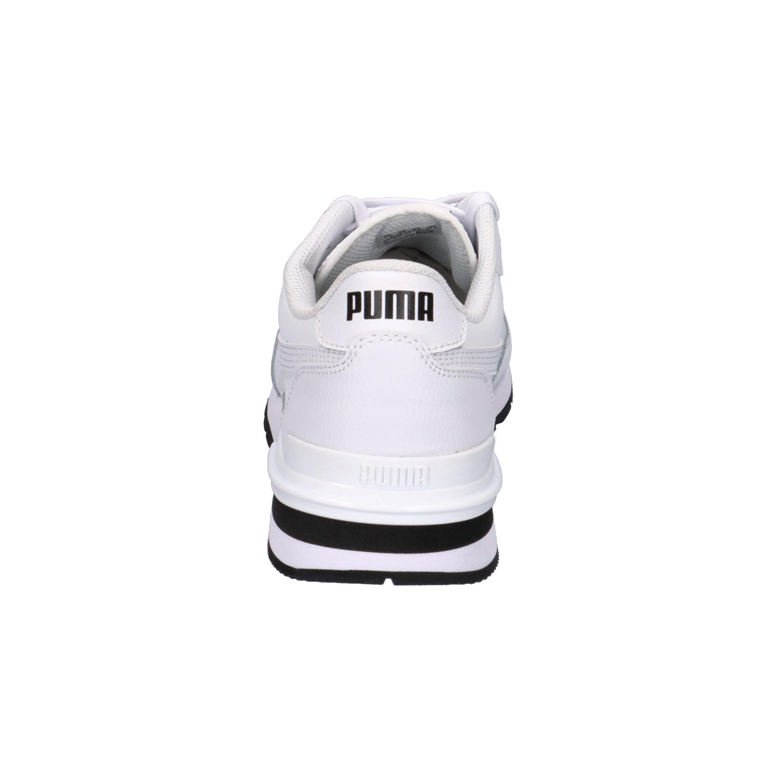 ST Runner v4 Leather Sneakers Erwachsene PUMA White Black 13/15