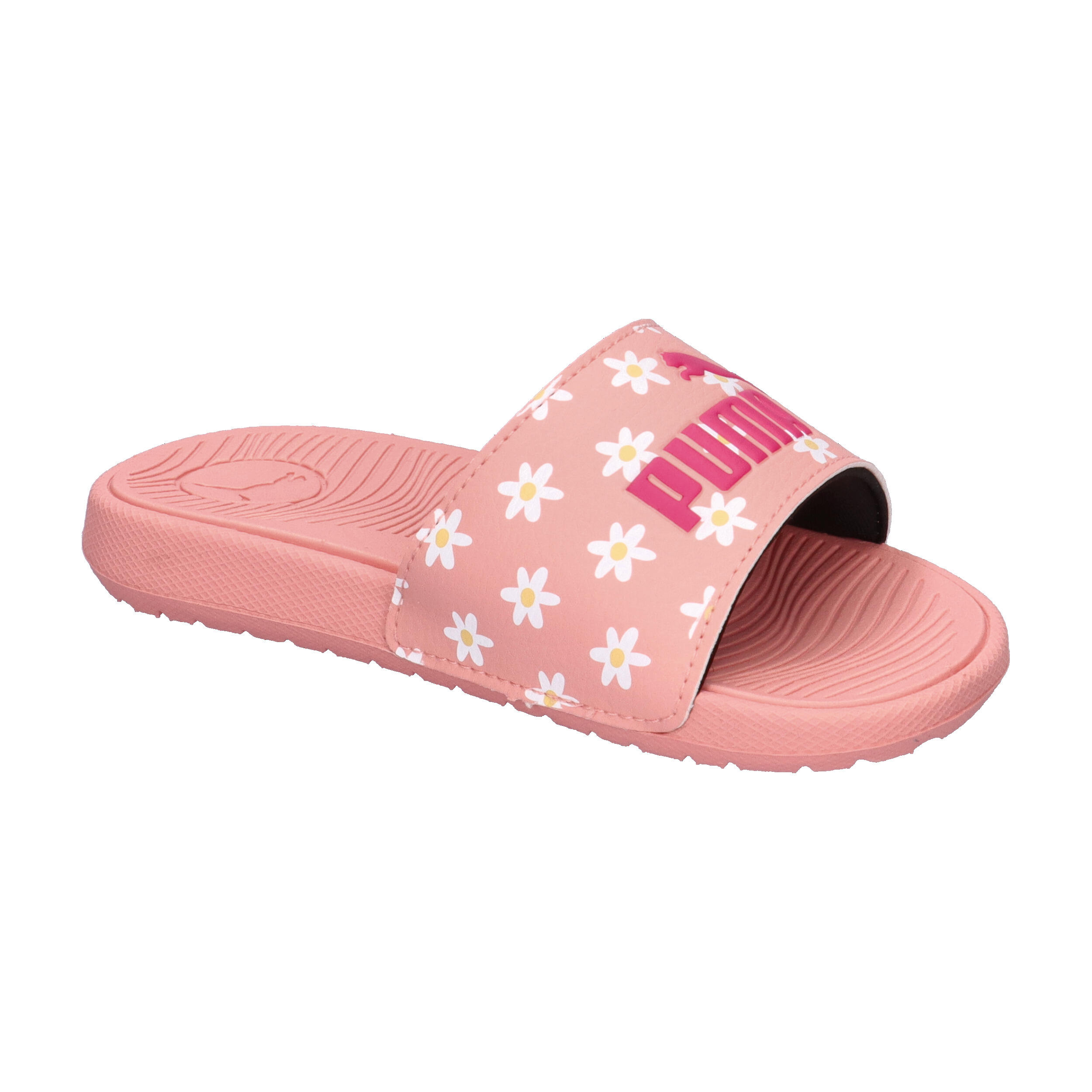 Puma Mädchen Badeschlappen Cool Cat 2.0 Daisies PS 400907 8/15