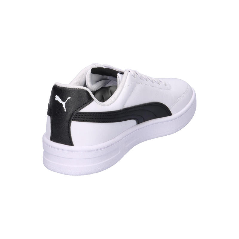Încălțăminte fitness copii talpă amortizată Court Classic Clean alb PUMA