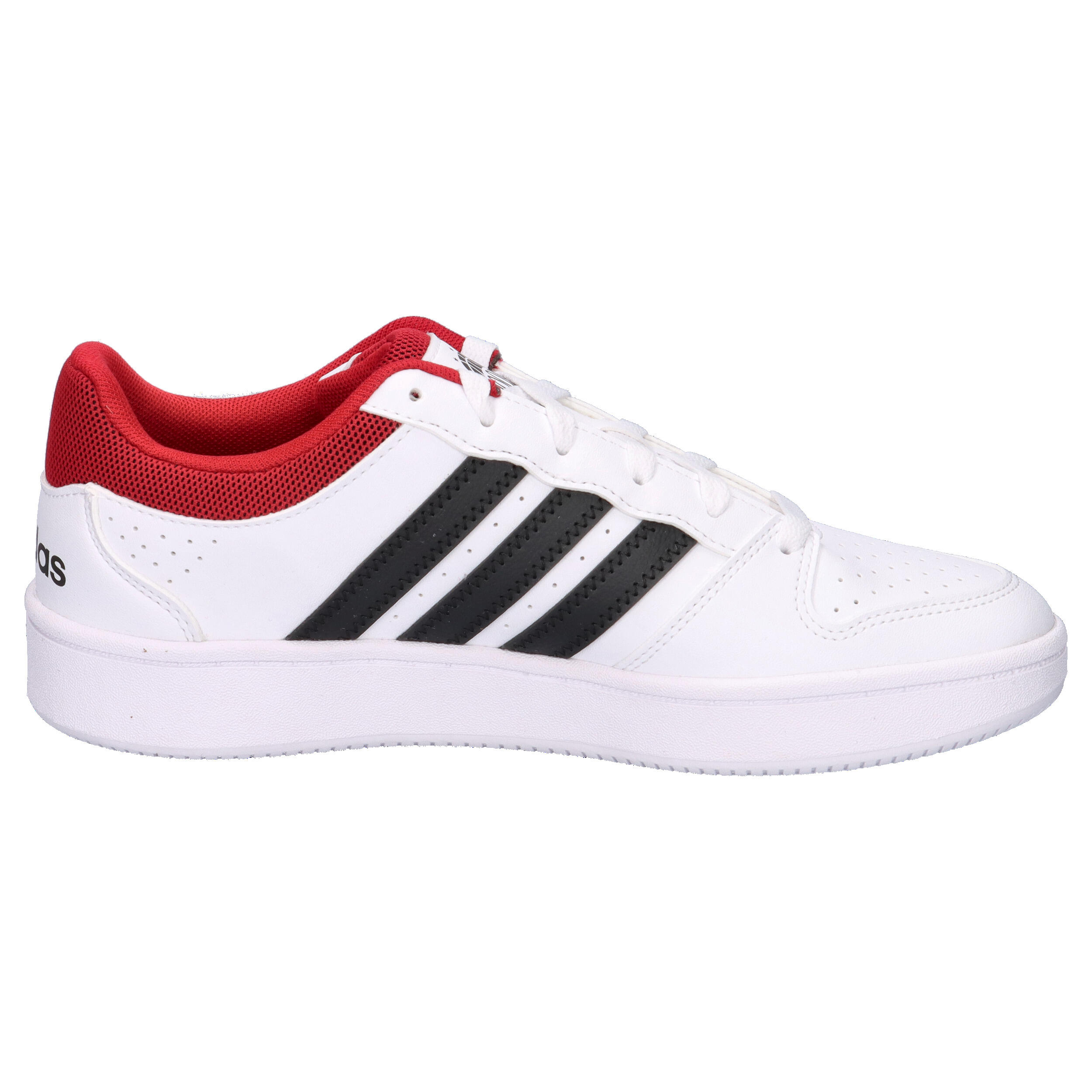 adidas Hoops Classic White Black Team Victory Red (GS) — foto 7